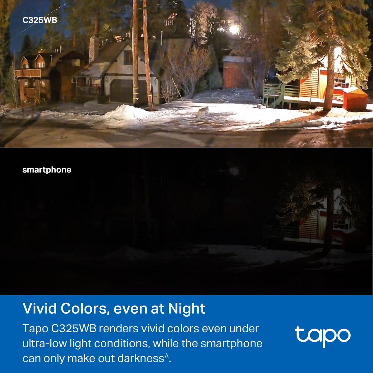 Tapo C216 2K 3MP Pan/Tilt Indoor Outdoor Security Camera Spotlights Camera