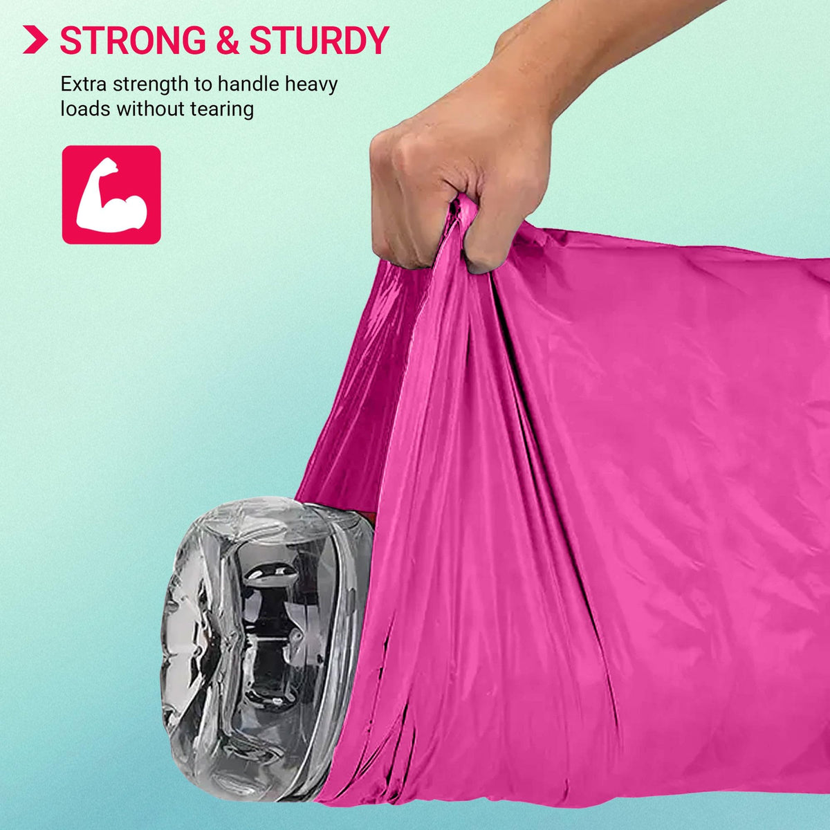 125 Mixed Grey Parcel Bags, Tamper-Proof Strong Postal Packaging Bags for Shipping, Mailing & Delivery, 5 Sizes Small to Large, 25 Each
