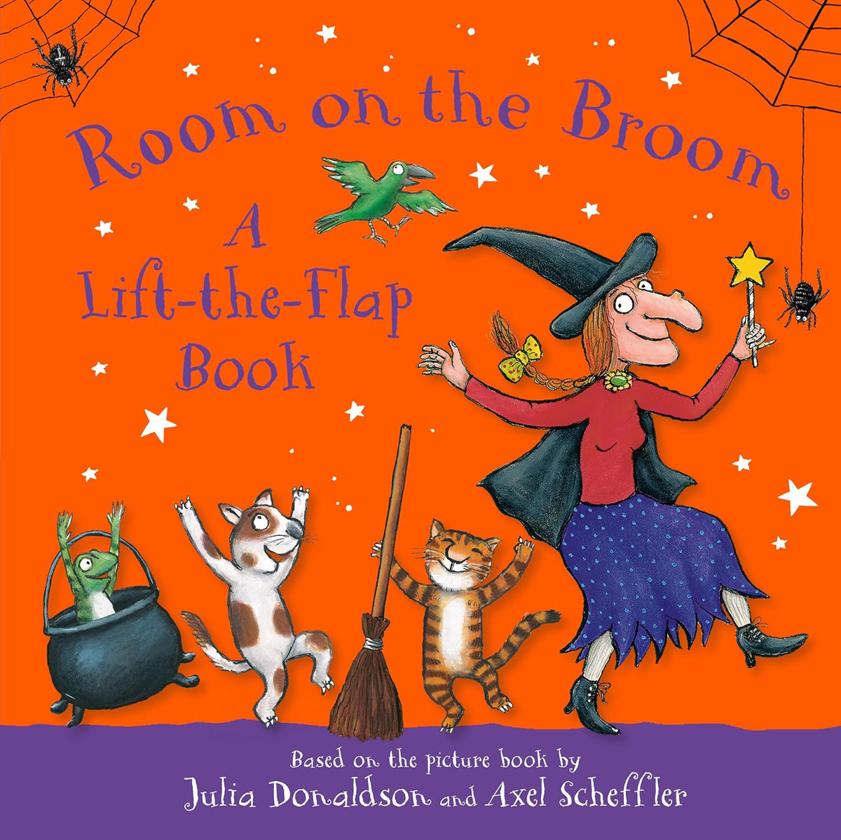 Room on the Broom: A Lift-the-Flap Book: with a surprise pop-up ending, the perfect Halloween gift for toddlers
