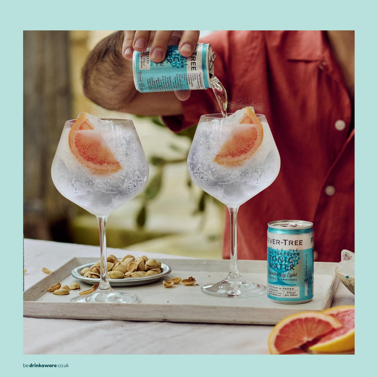 Fever-Tree Refreshingly Light Indian Tonic Water, 24x150ml