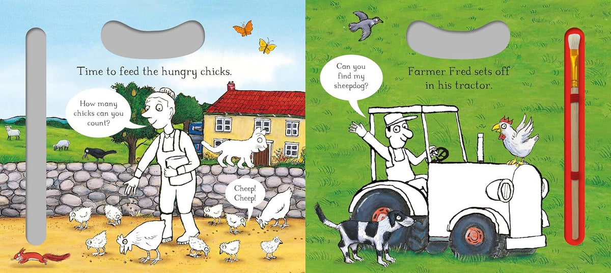 Farm Magic Painting: Just add water for mess-free fun! (Campbell Magic Painting, 1)