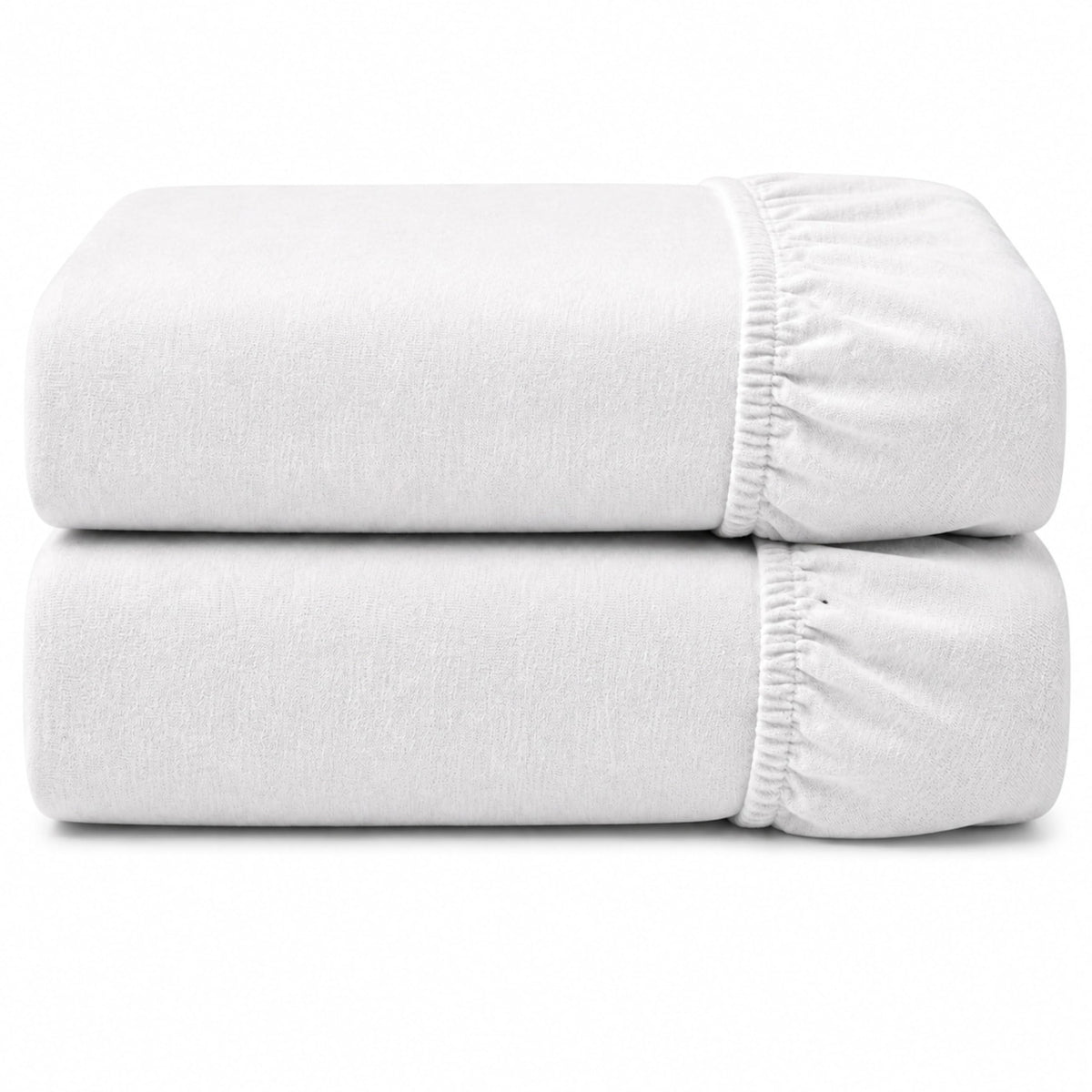 Dudu N Girlie Bedside Crib Sheets 85x51cm – Pink, 2 Pack, Soft Jersey Cotton Fitted Bedding for Co Sleeper & Baby Cribs