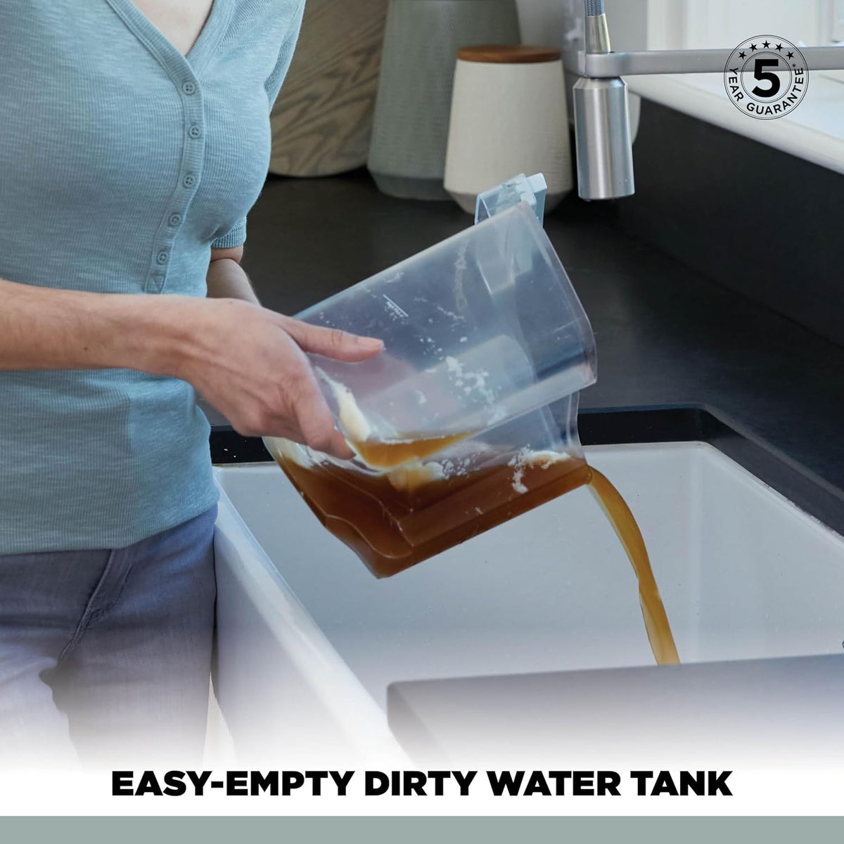 Shark CarpetXpert Deep Clean Carpet Cleaner, 2.3L. 960W, Grey, EX150UKCP