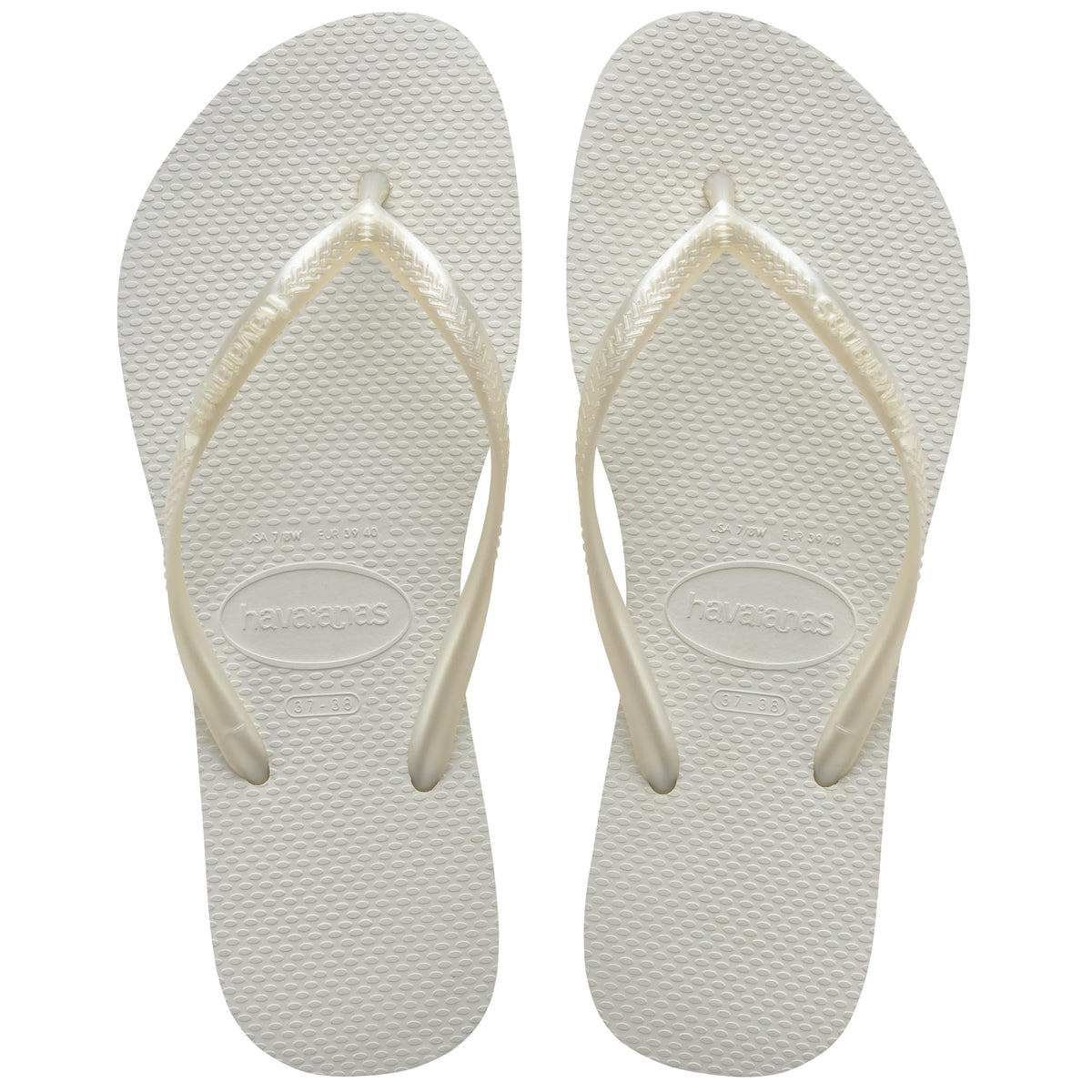 Havaianas - Slim, Stylische, Robuste und Vielseitige Badelatschen für Frauen mit Texturierten Sohlen für Grip und Halt
