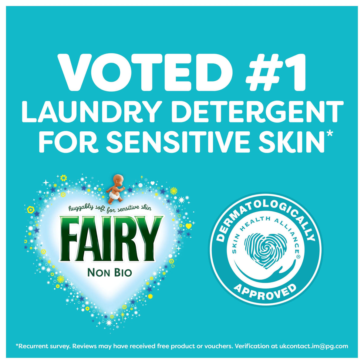 Fairy Non Bio Washing Liquid Pods, 85ct