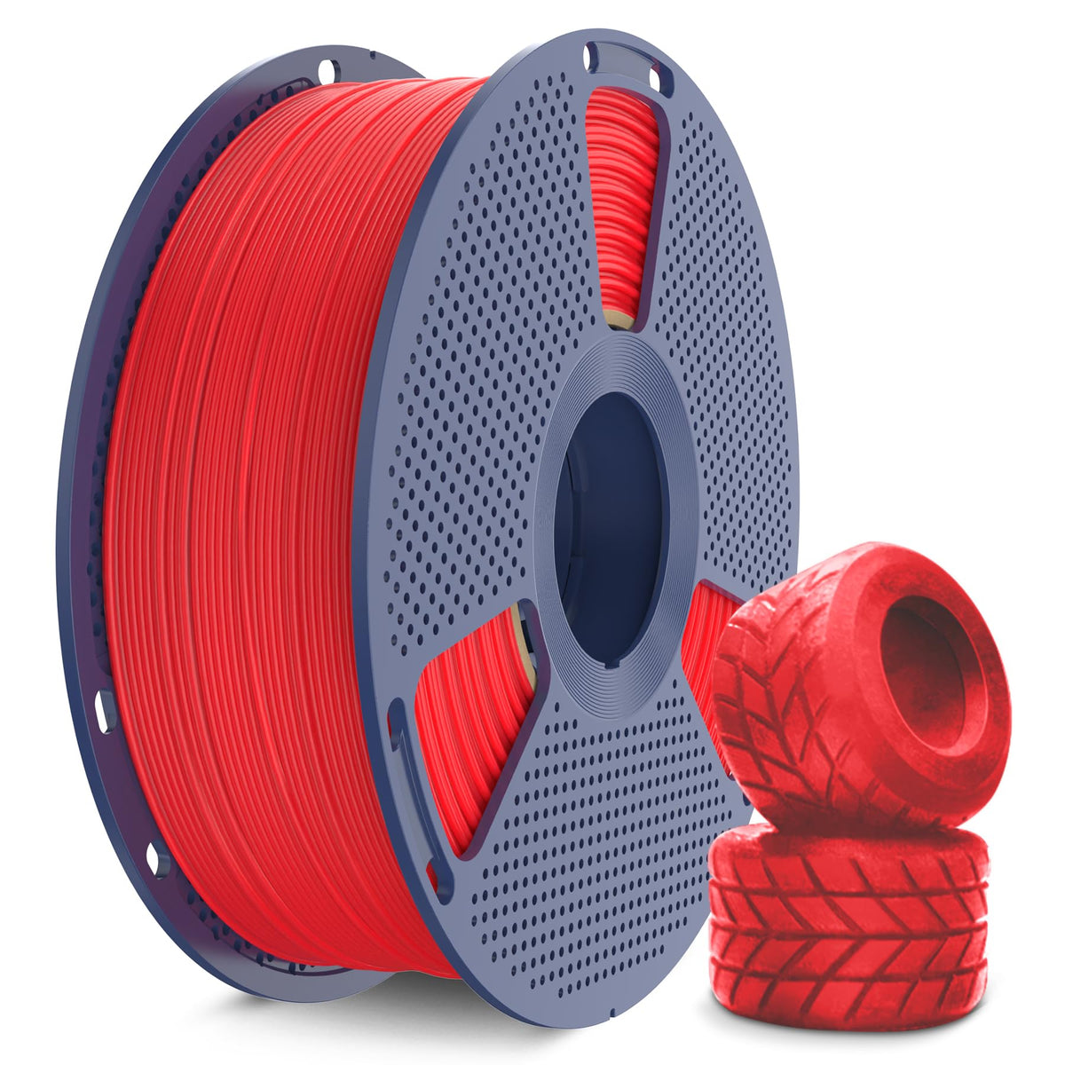 SUNLU TPU Filament TPU 95A 1.75mm Black, Flexible 3D Printer Filament