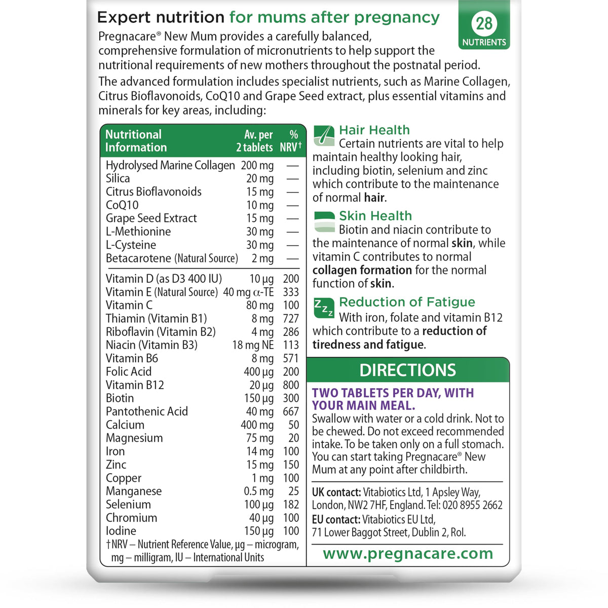 Pregnacare Breastfeeding Vitamins, 84 Count (Pack of 1)