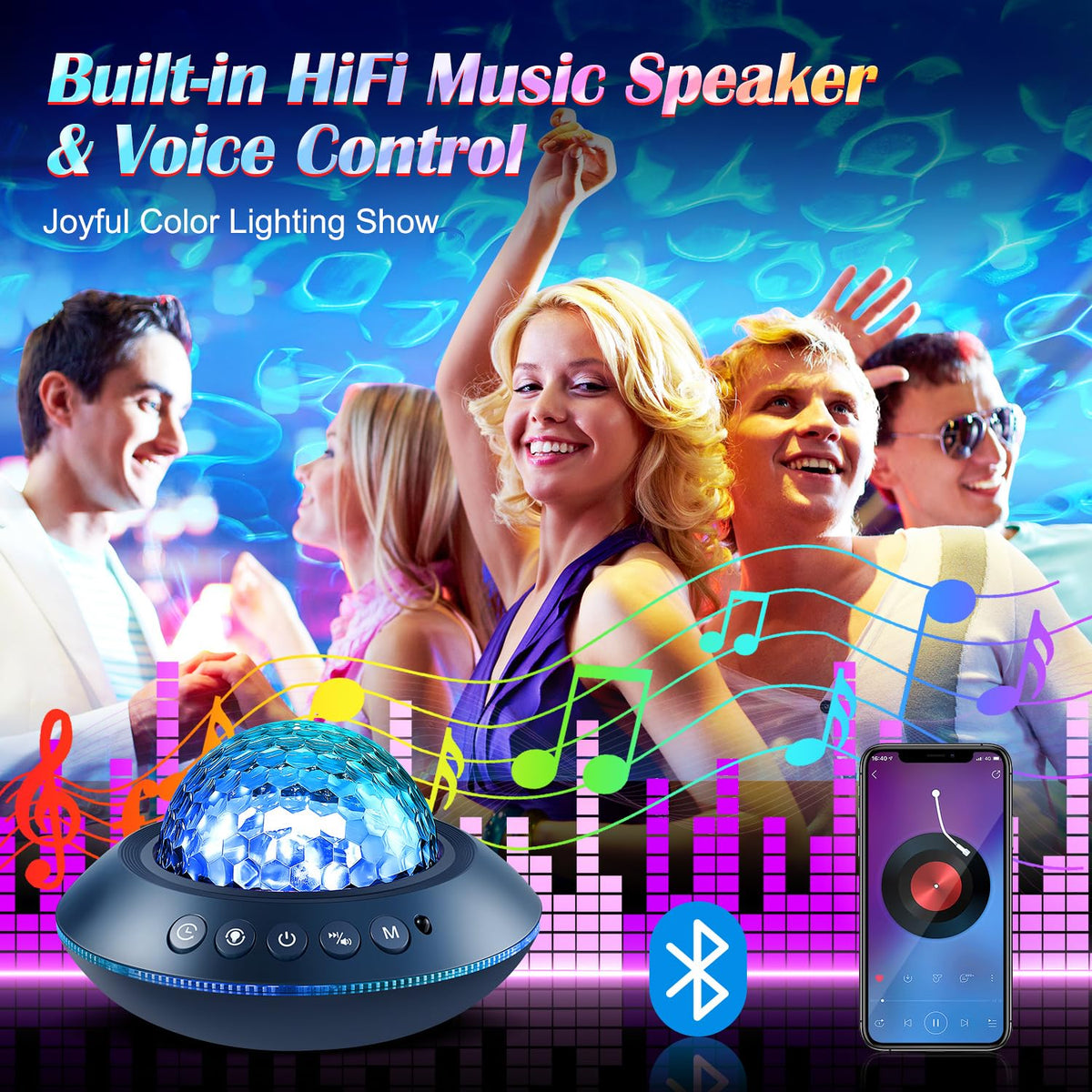 FELITE Northern Lights Projector Sensory Lights Birthday Gifts for Women