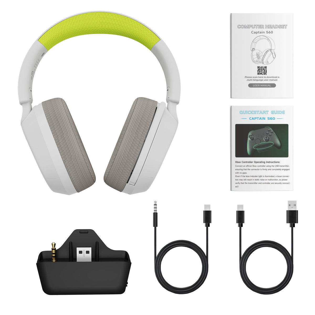 Gvyugke Gaming Headset Wireless for Xbox Series X|S, Xbox One, PS5, PC, Mac