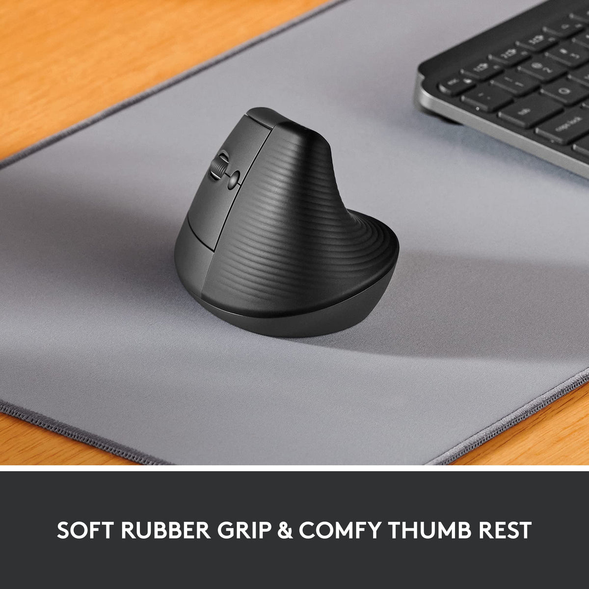 Logitech Wave Keys & Lift Vertical Mouse