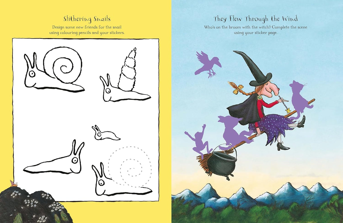 The Gruffalo and Friends: Amazing Animals Sticker Book: The perfect activity book for kids