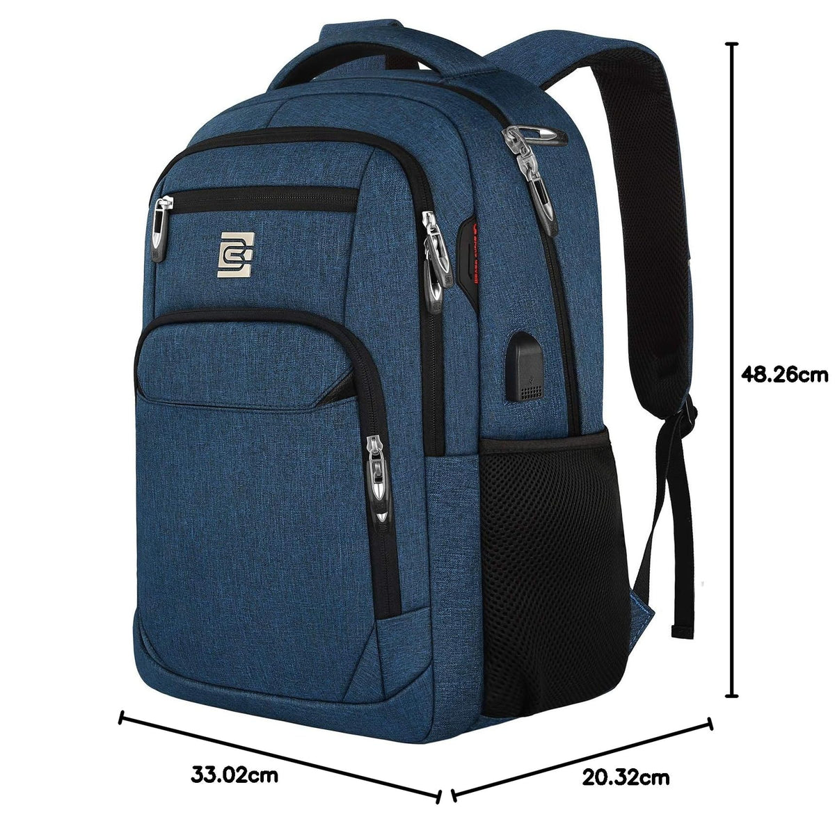 KASIBON Laptop Backpack for Men, Anti-Theft Travel Backpack Business