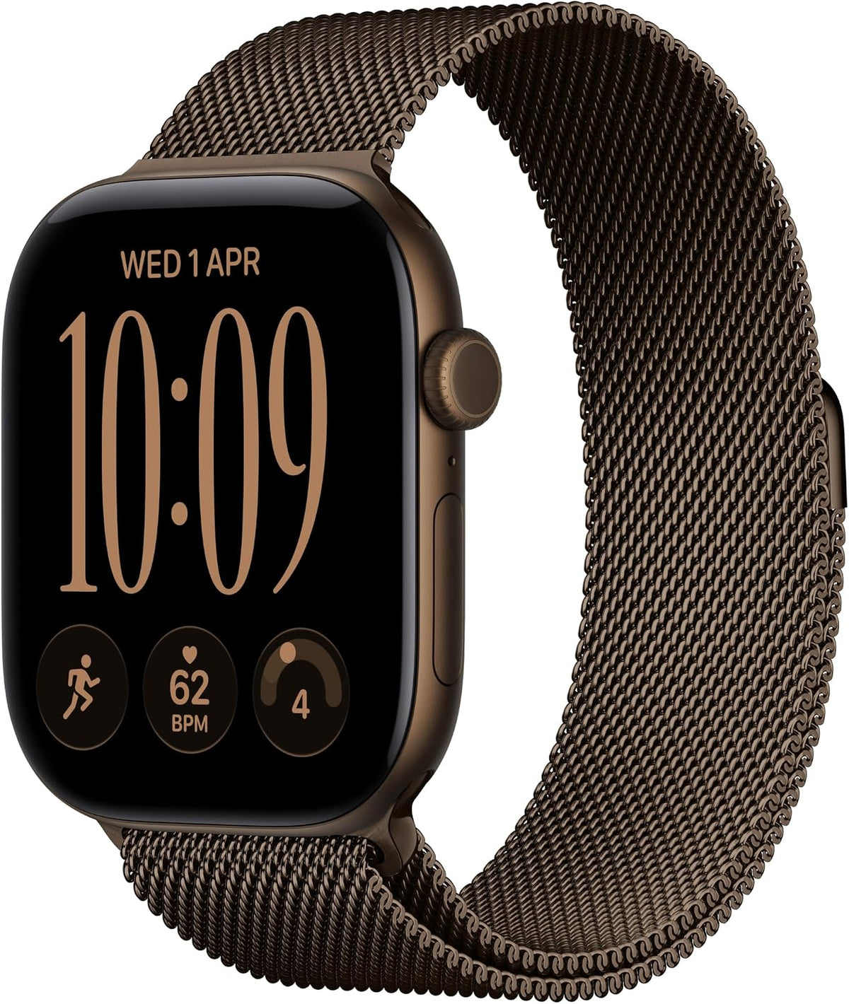 Apple Watch Series 12 GPS 46mm Smartwatch Dark Bronze Aluminium Case