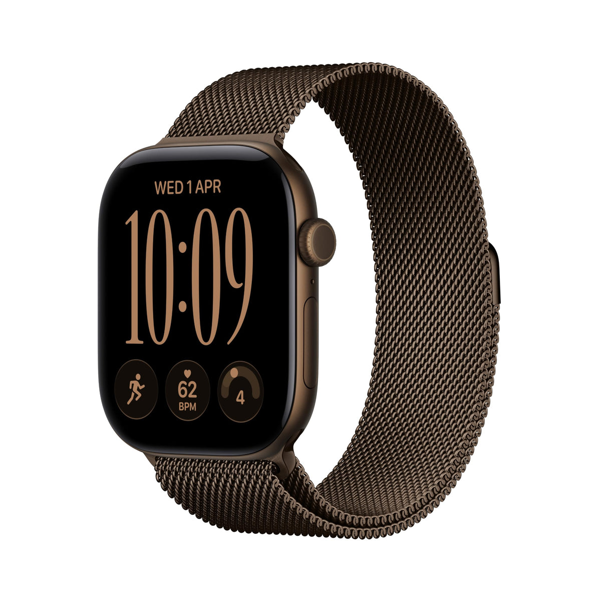 Apple Watch Series 12 GPS 46mm Smartwatch Dark Bronze Aluminium Case