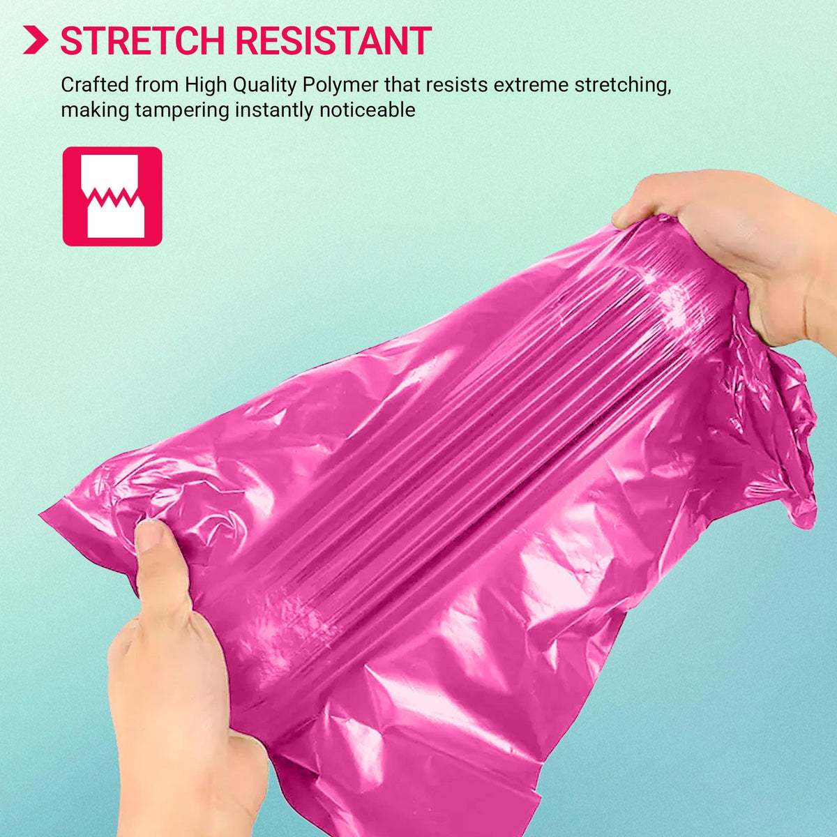 125 Mixed Grey Parcel Bags, Tamper-Proof Strong Postal Packaging Bags for Shipping, Mailing & Delivery, 5 Sizes Small to Large, 25 Each