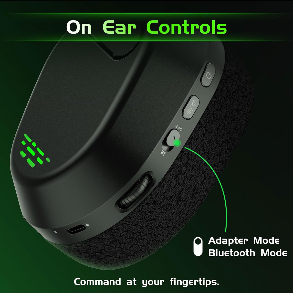 Gvyugke Gaming Headset Wireless for Xbox Series X|S, Xbox One, PS5, PC, Mac