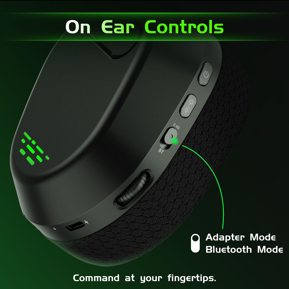 Gvyugke Gaming Headset Wireless for Xbox Series X|S, Xbox One, PS5, PC, Mac