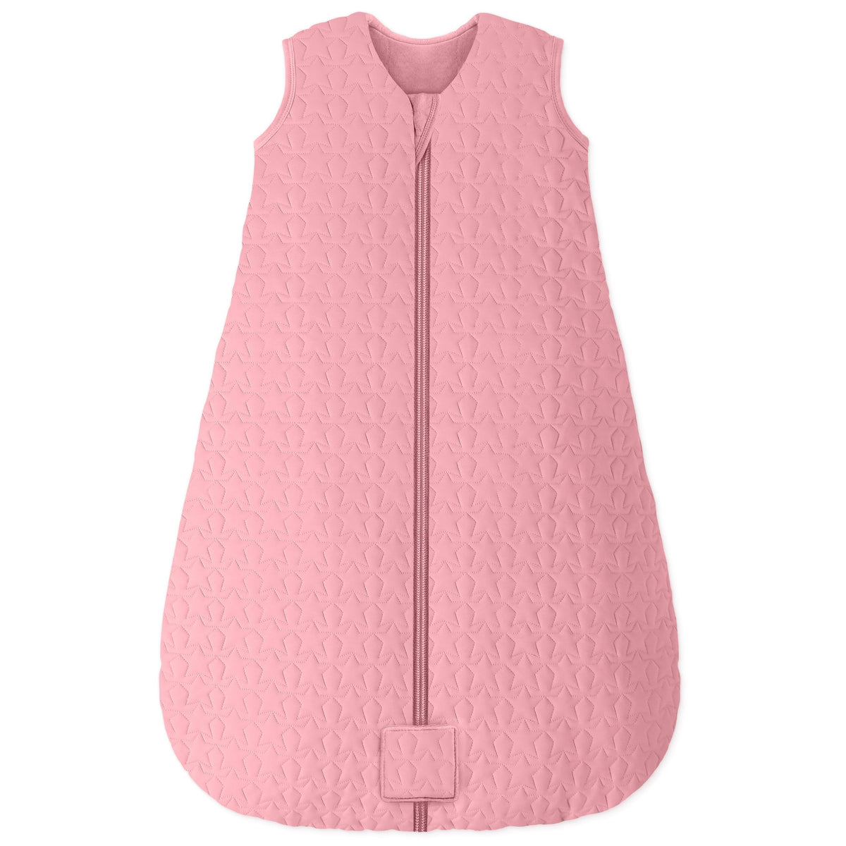 Unnivoll Baby Sleeping Bag 2.5 Tog 0-6 Months 100% Cotton Winter Sleeping Bag Baby 2-Way Zipper Quilted Sleep Sack for Newbron Infant Warm Soft Apricot