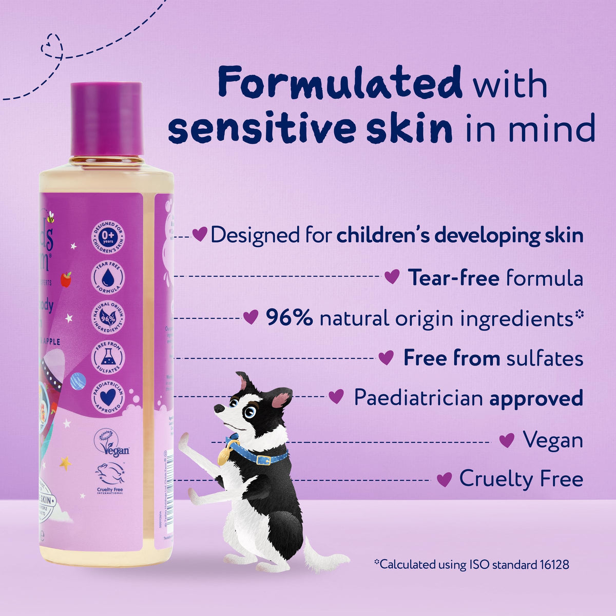 Childs Farm Kids Hair & Body Wash, Sweet Orange | Tear-free, Gently Cleanses | Suitable for Dry, Sensitive Skin, 250ml