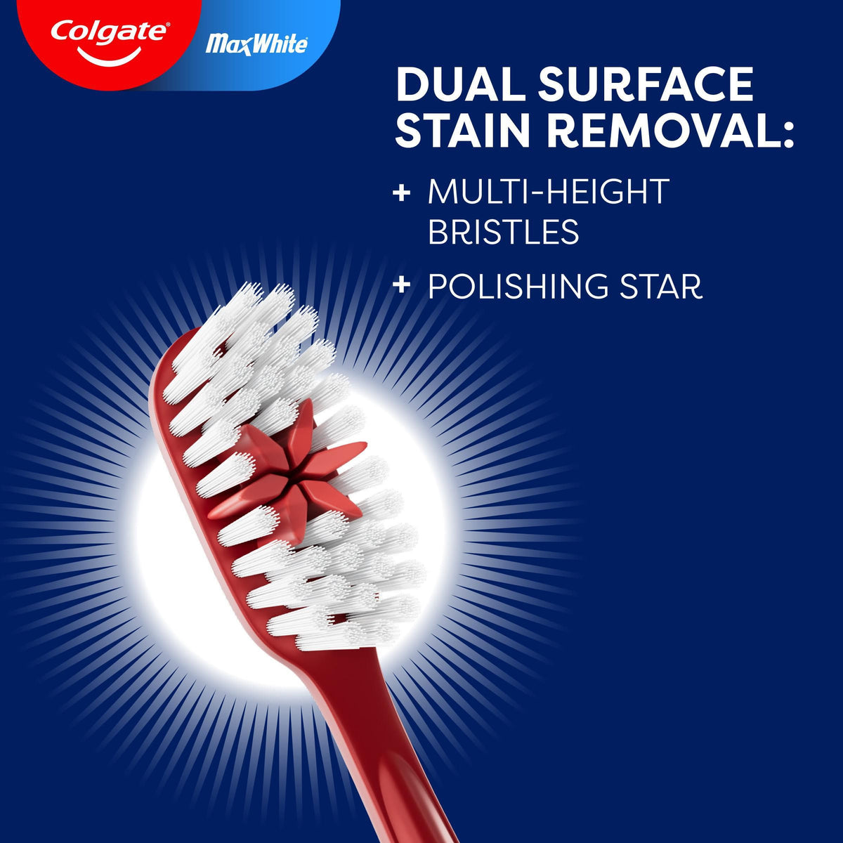 Colgate Zigzag Medium Bristles Manual Toothbrush (3-Pack)