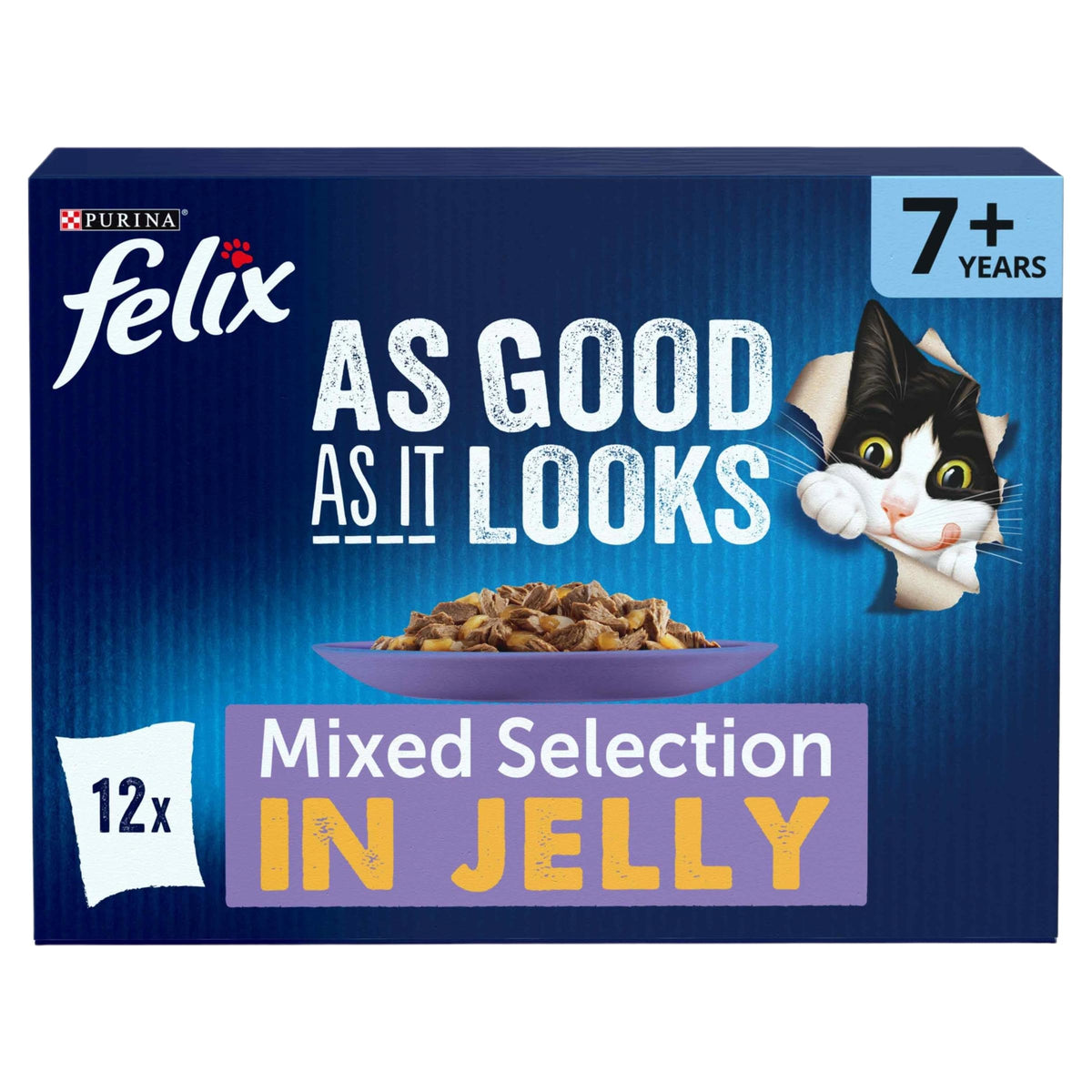FELIX Doubly Delicious Countryside Selection in Jelly Wet Cat Food 40x85g