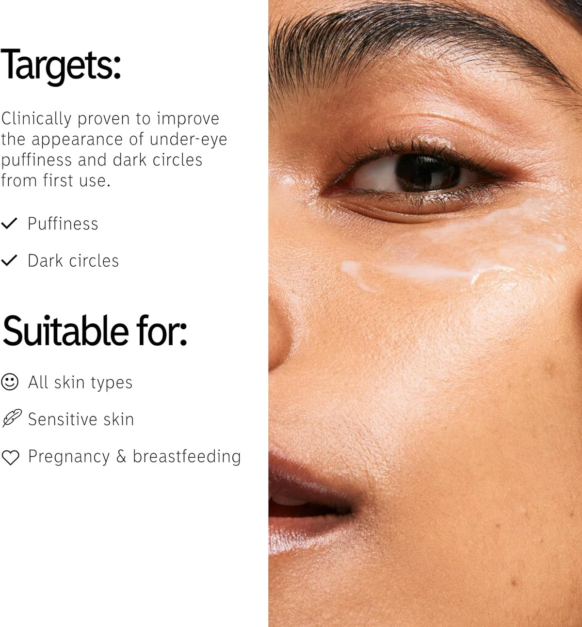 The INKEY List Caffeine Eye Cream 15ml