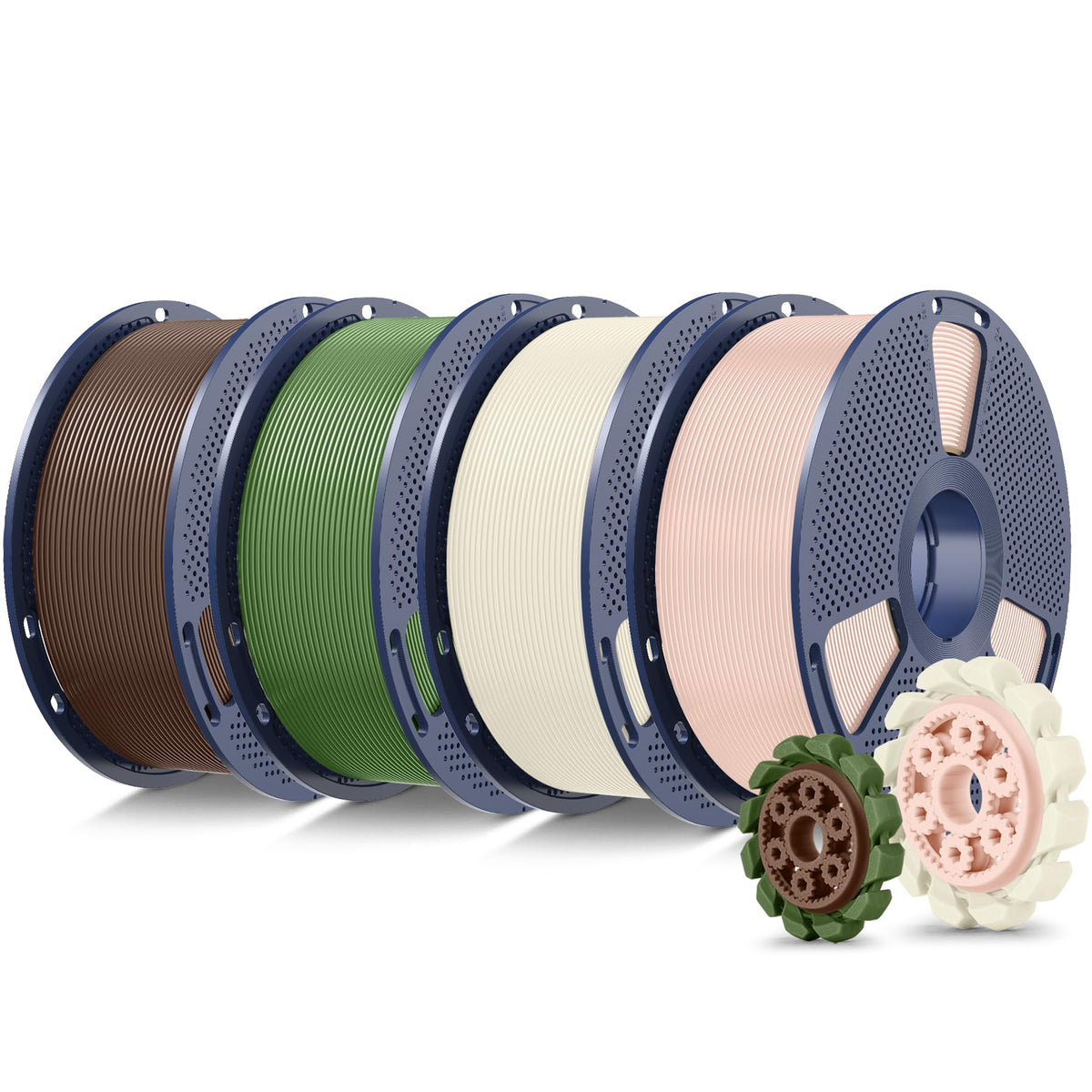 SUNLU Upgrade PLA+2.0 Filament, Next-Gen PLA+ 3D Printer Filament 1.75mm