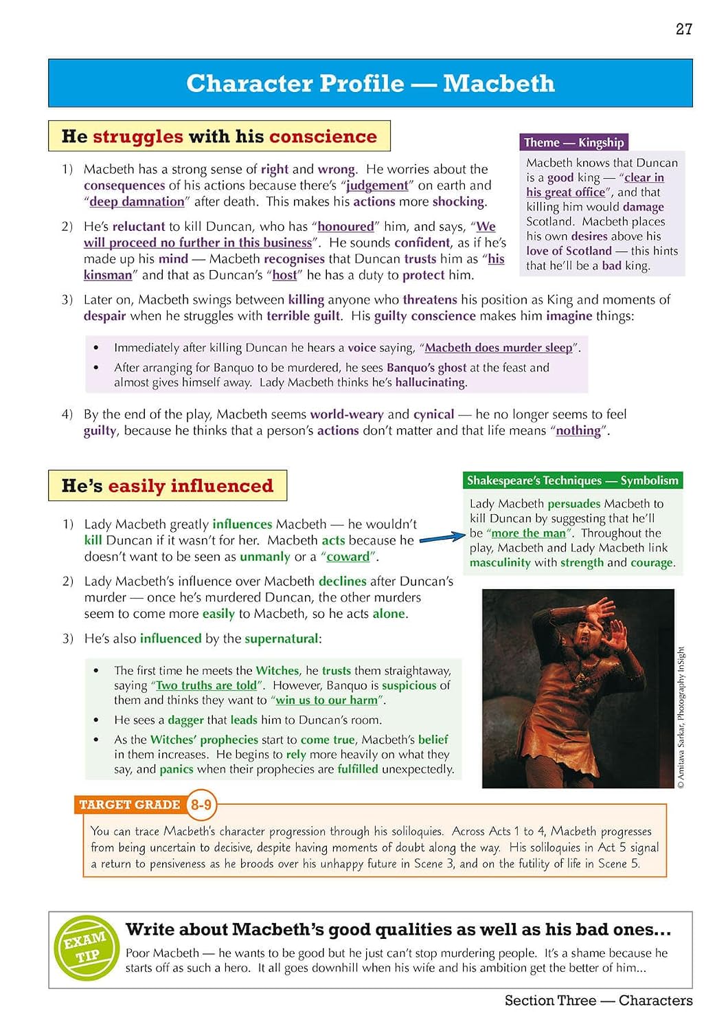 GCSE English Shakespeare Text Guide - Macbeth includes Online Edition & Quizzes: for the 2027 and 2028 exams