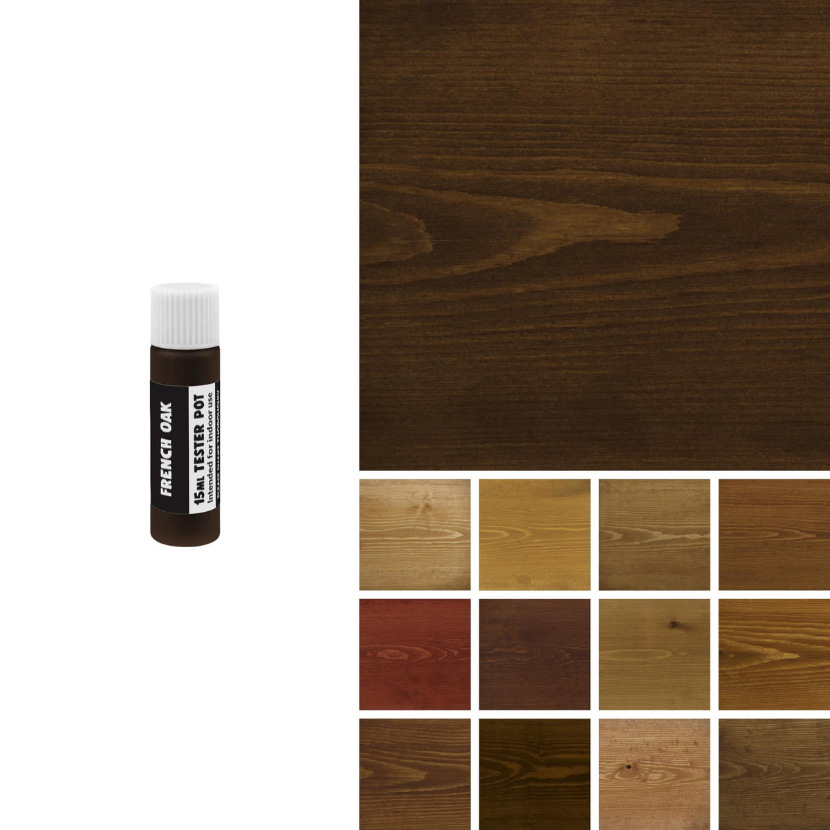 Littlefair's Wood Stain Water-Based - (Very Red Mahogany) – Non-Toxic, Eco-Friendly & Quick Drying - Easy-to-Apply, Concentrated Formula for All Wood Types – 15ml Tester Pot
