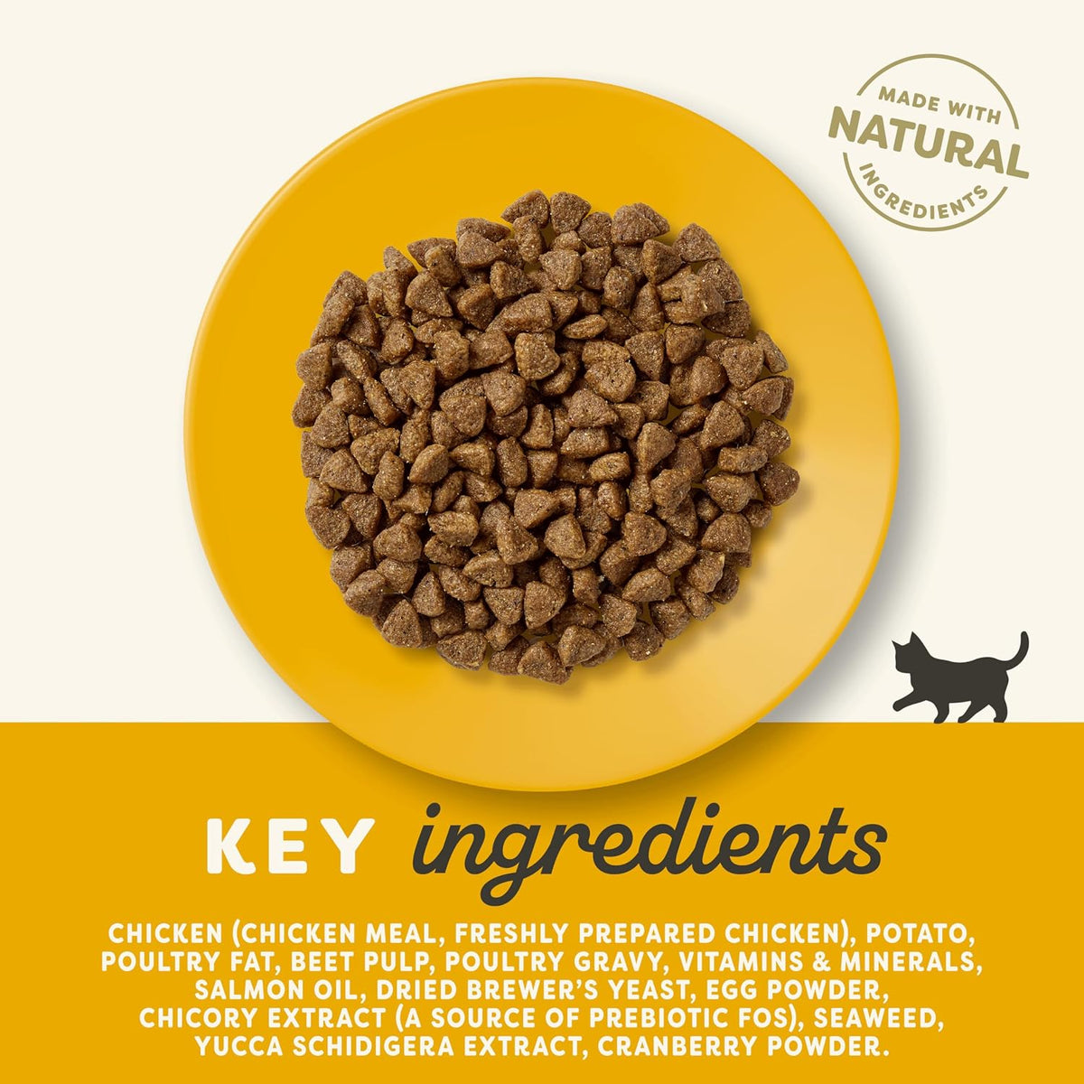 Applaws Complete and Grain Free Dry Kitten Food, Kitten Chicken for all Cats, 2 kg Bag (Pack of 3)