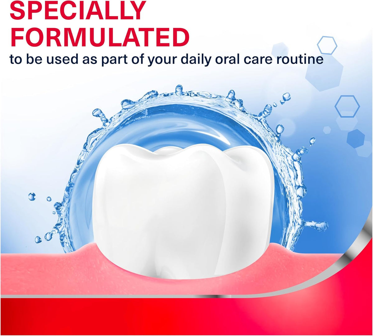 Corsodyl Daily Gum Care Mouthwash, Fluoride, Alcohol Free, Cool Mint, 500ml
