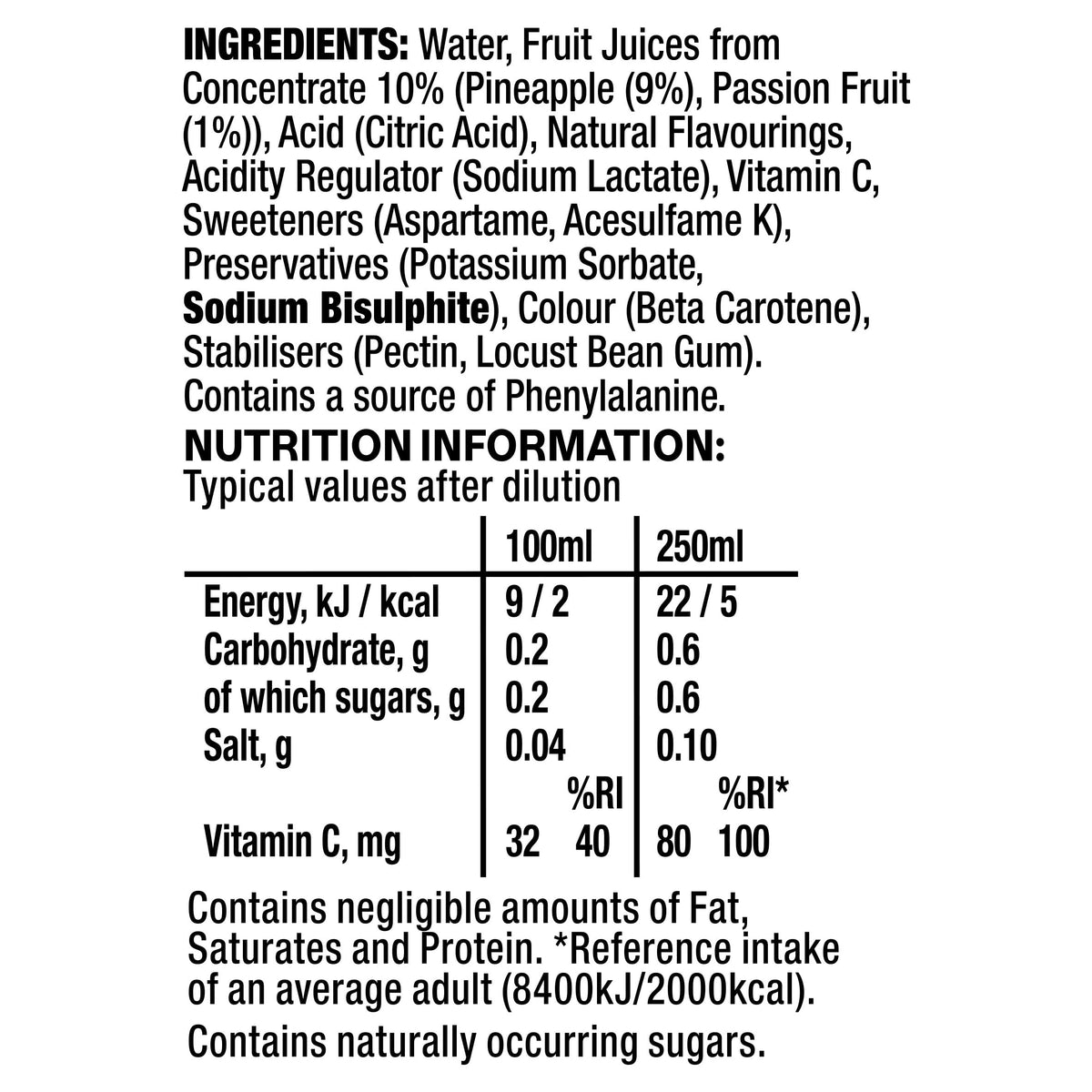 Ribena Blackcurrant Squash 1.5L – Real British Blackcurrants | Rich in Vitamin C | No Artificial Colours or Flavours | 100% Recycled Plastic Bottle