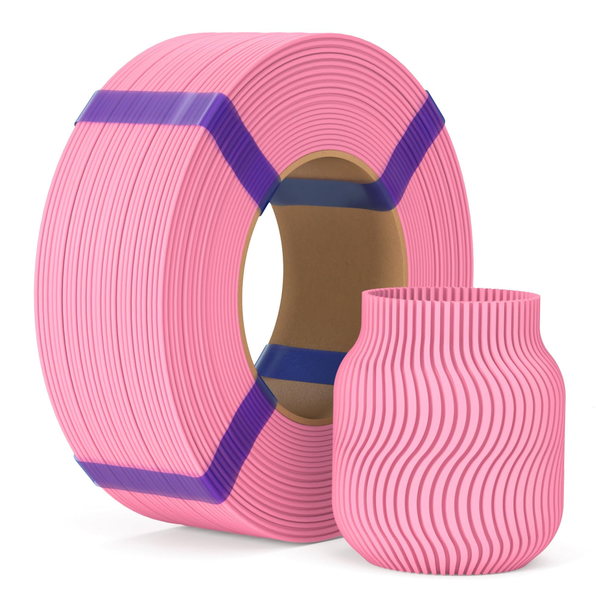 ELEGOO PLA Basic Refill 3D Printer Filament 1.75mm Red 1KG, Easy Storage