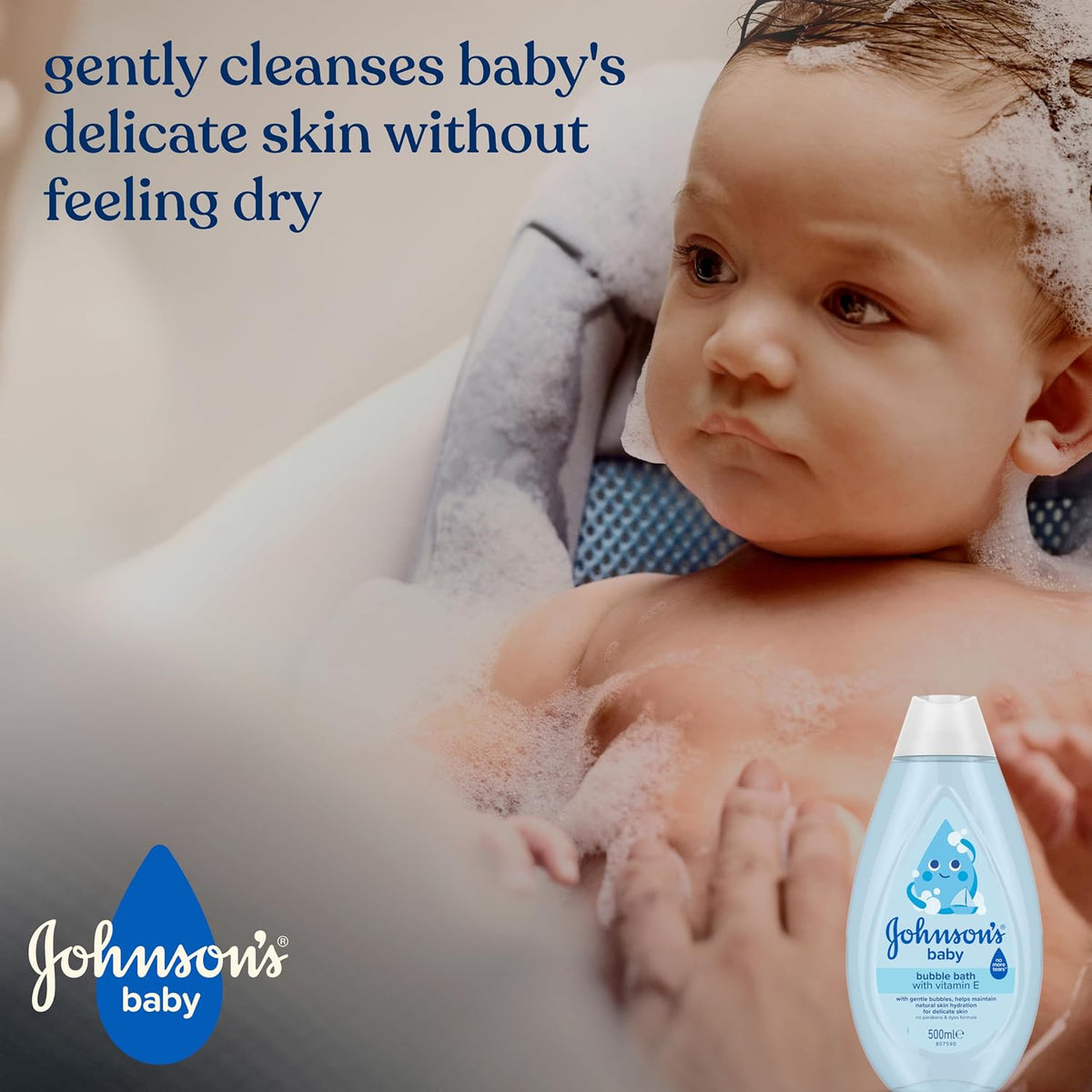 Johnson’s Baby Bath 500 ml (Pack of 1) NO MORE TEARS®
