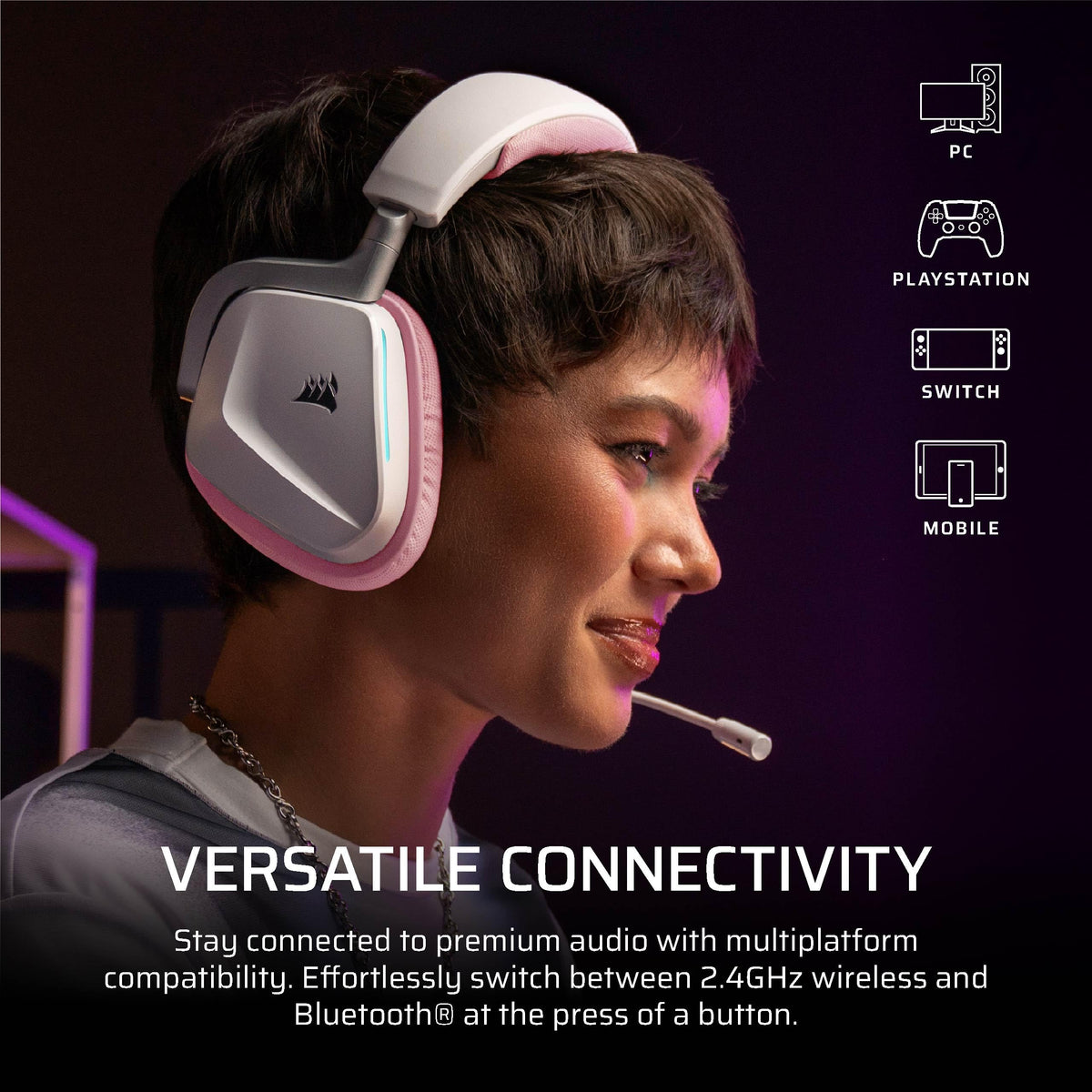 Corsair VOID v2 Wireless Gaming Headset – Dual Tone