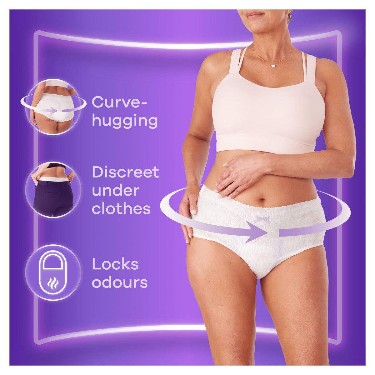 Always Discreet Pants Plus Large 32 Pants (8ct X 4)
