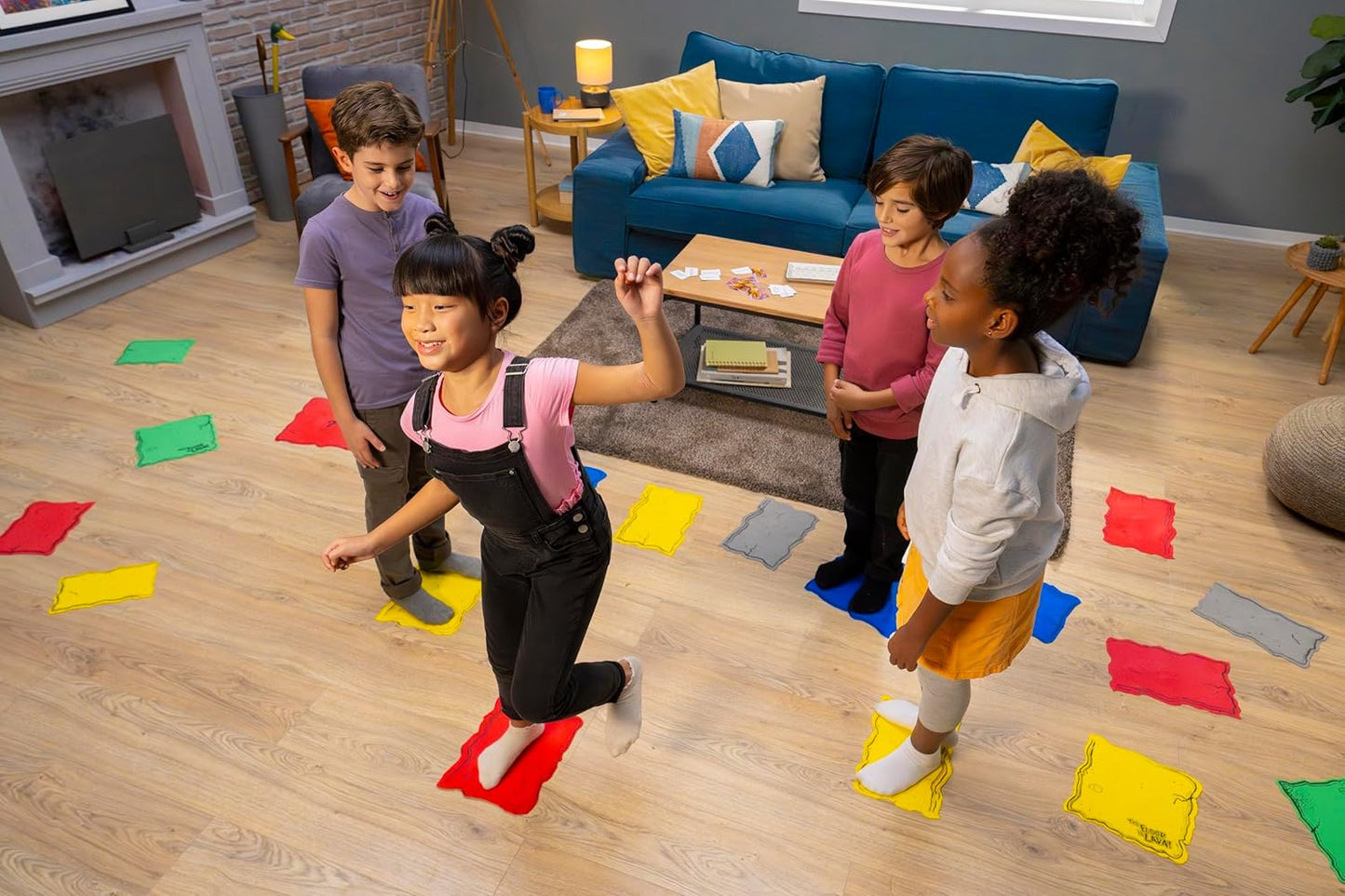 Goliath The Floor is Lava! – The Fun, Physical, Lava Leaping Game | Kids Party Game | 2–6 Players | Classic Edition