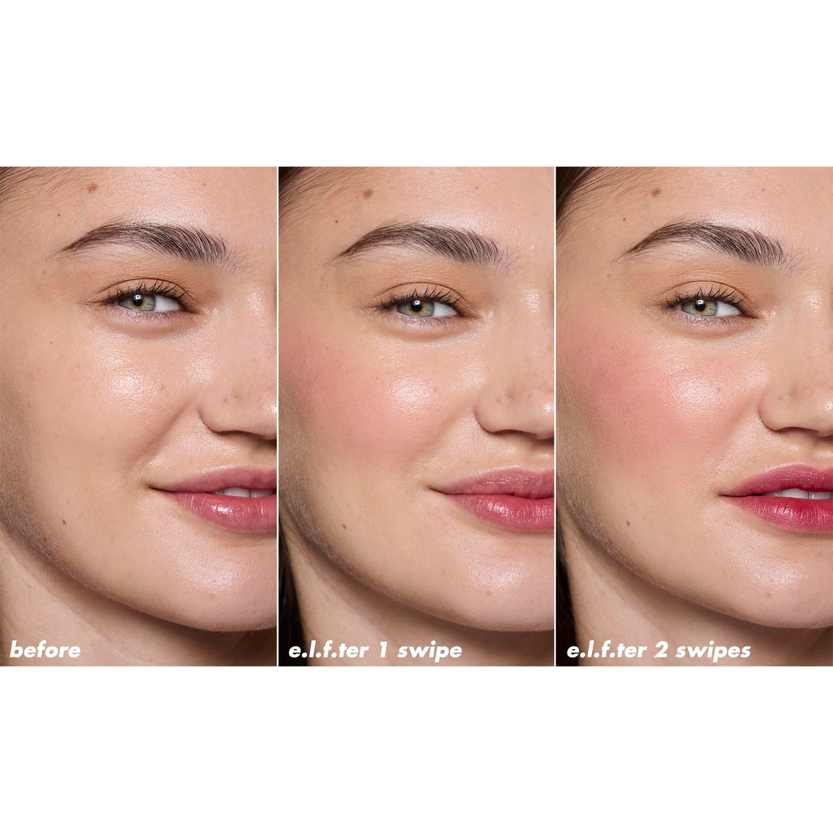 e.l.f. Sheer For It Blush Tint, Multi-Use, Long-Lasting Lip & Cheek Makeup, Creates A Natural Flush Finish, Vegan & Cruelty-Free, Plums Up