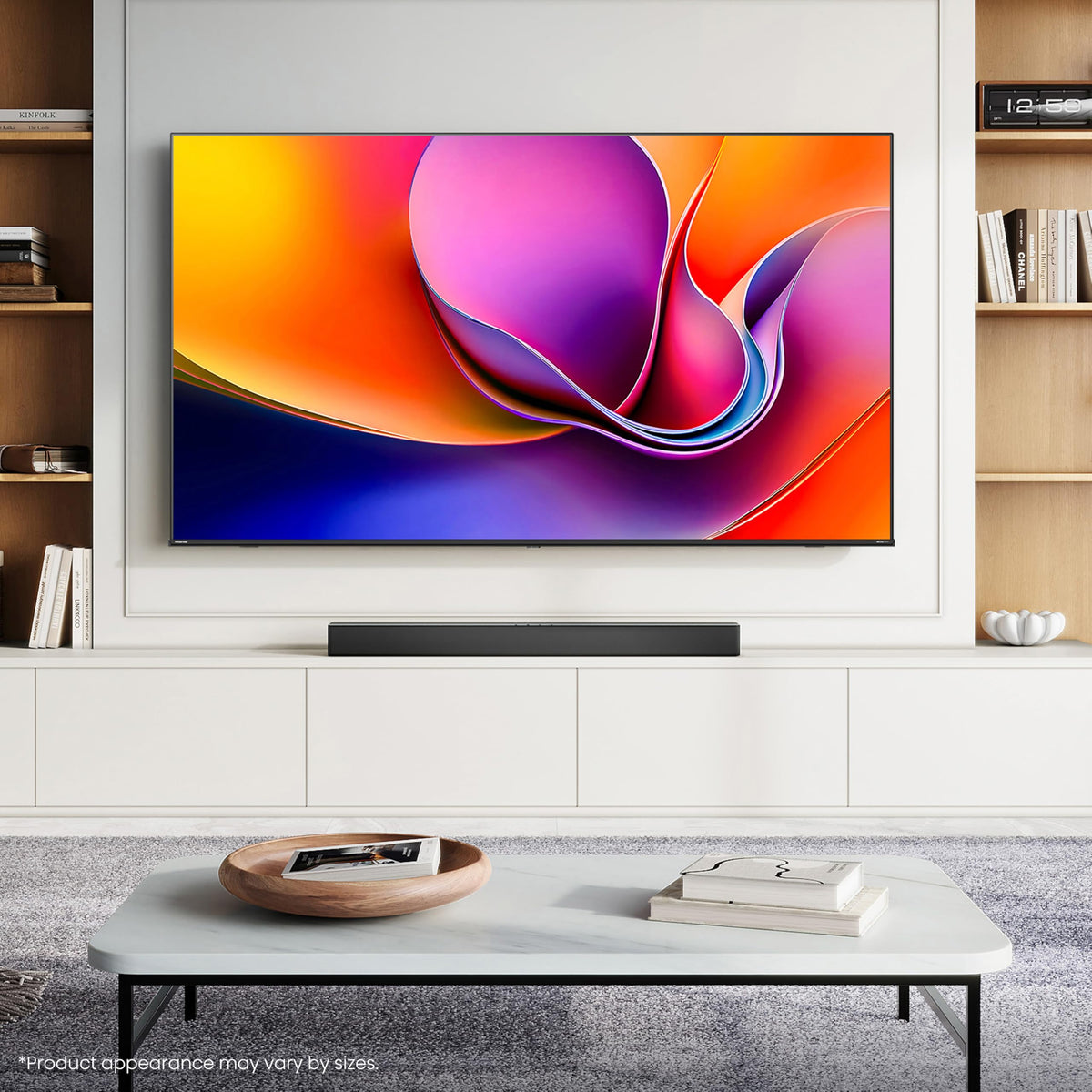 Hisense 50 Inch 50E6QTUK 4K Ultra HD Smart AI TV