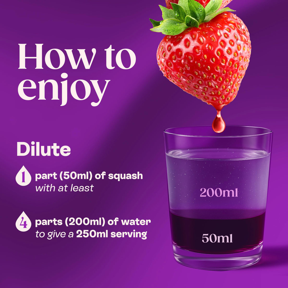 Ribena Blackcurrant Squash 1.5L – Real British Blackcurrants | Rich in Vitamin C | No Artificial Colours or Flavours | 100% Recycled Plastic Bottle