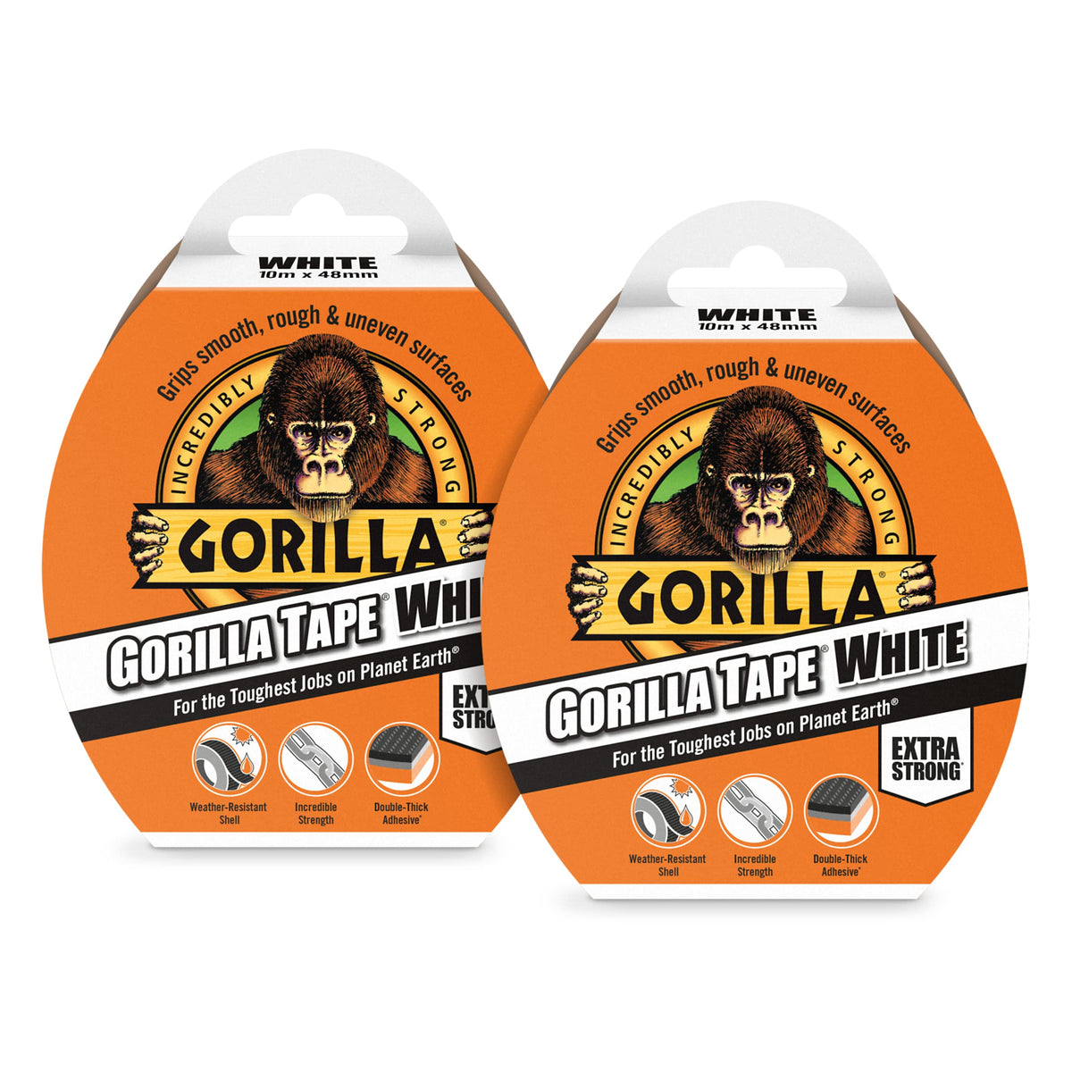 Gorilla GOR3049001 Tape Duct Tape Black 48mm x 11m