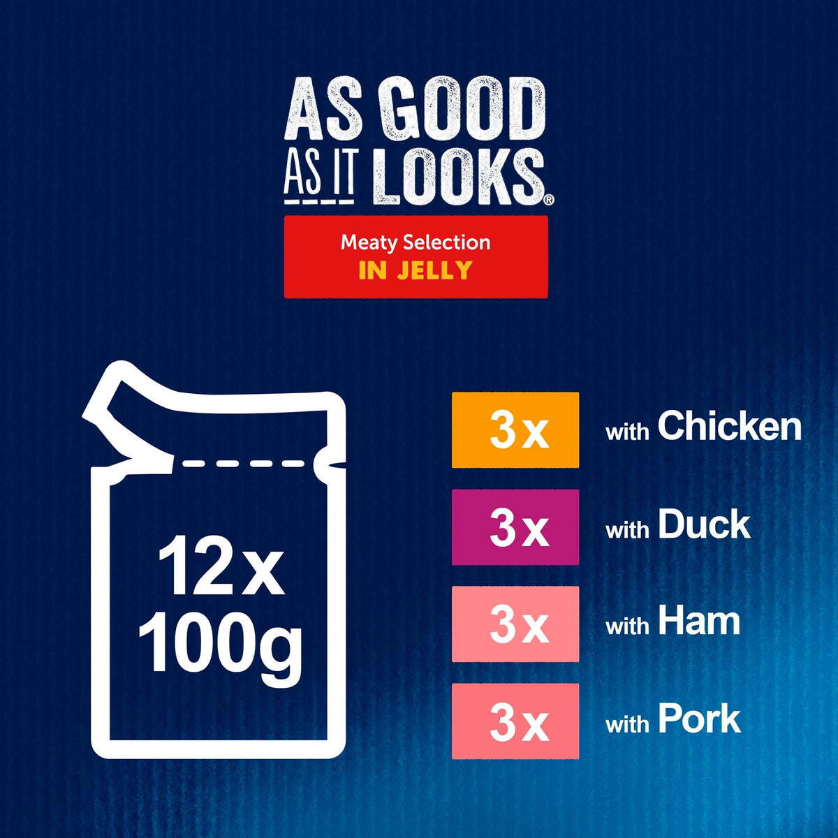 FELIX Doubly Delicious Countryside Selection in Jelly Wet Cat Food 40x85g