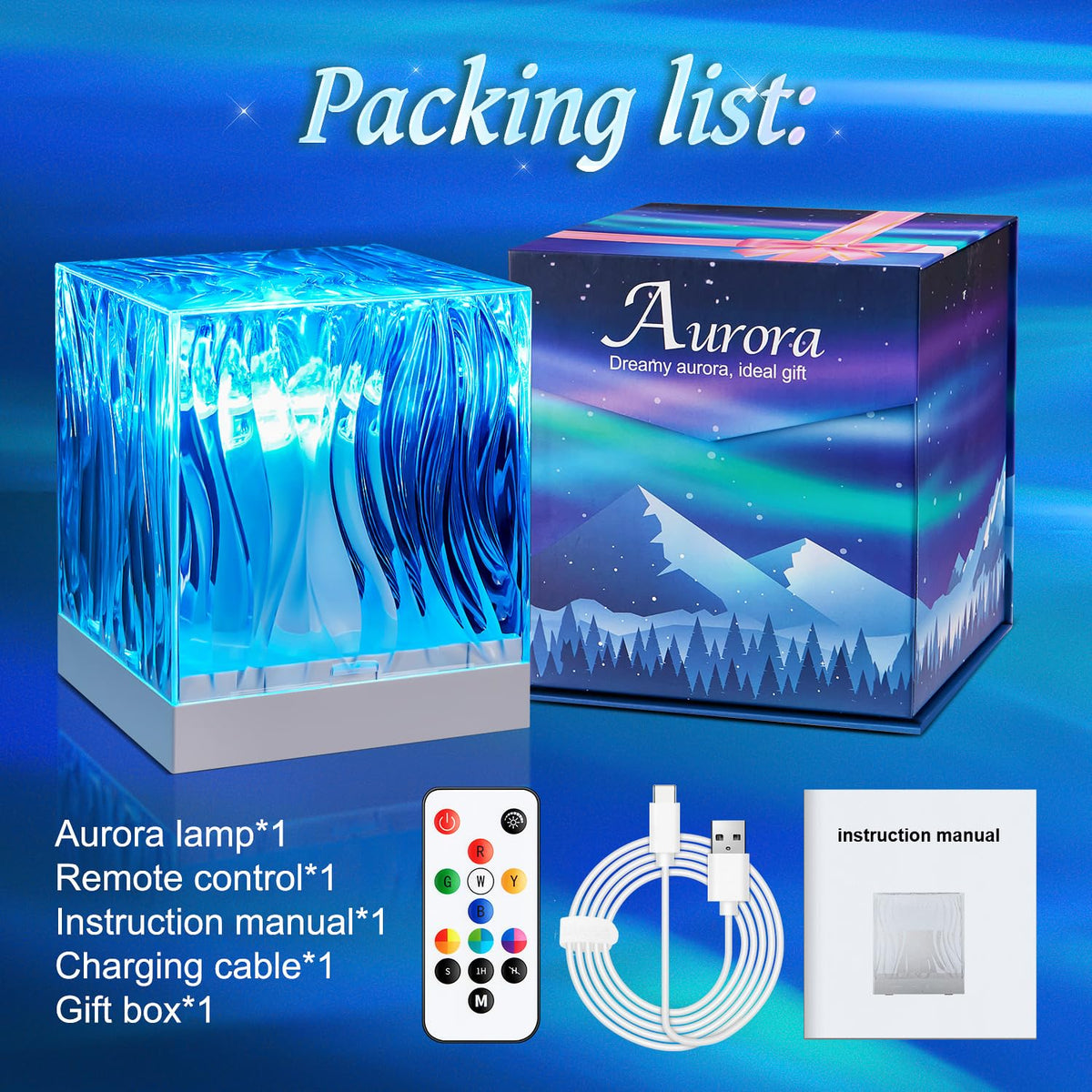 FELITE Northern Lights Projector Sensory Lights Birthday Gifts for Women