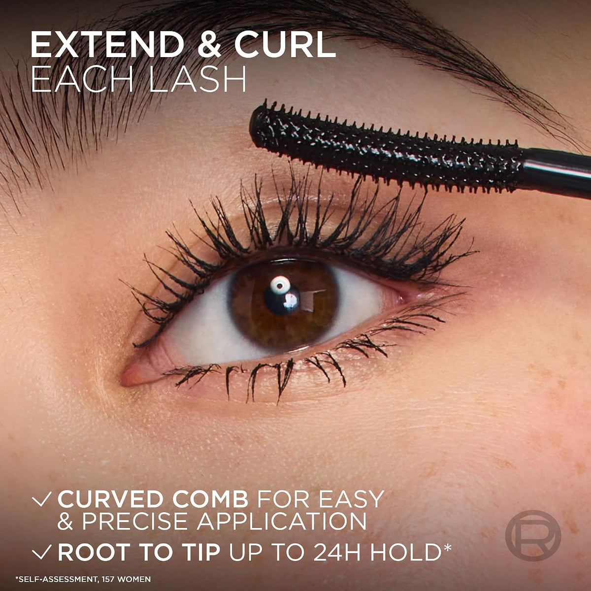L'Oréal Paris Lengthening Mascara, Telescopic Extensionist, shade Black