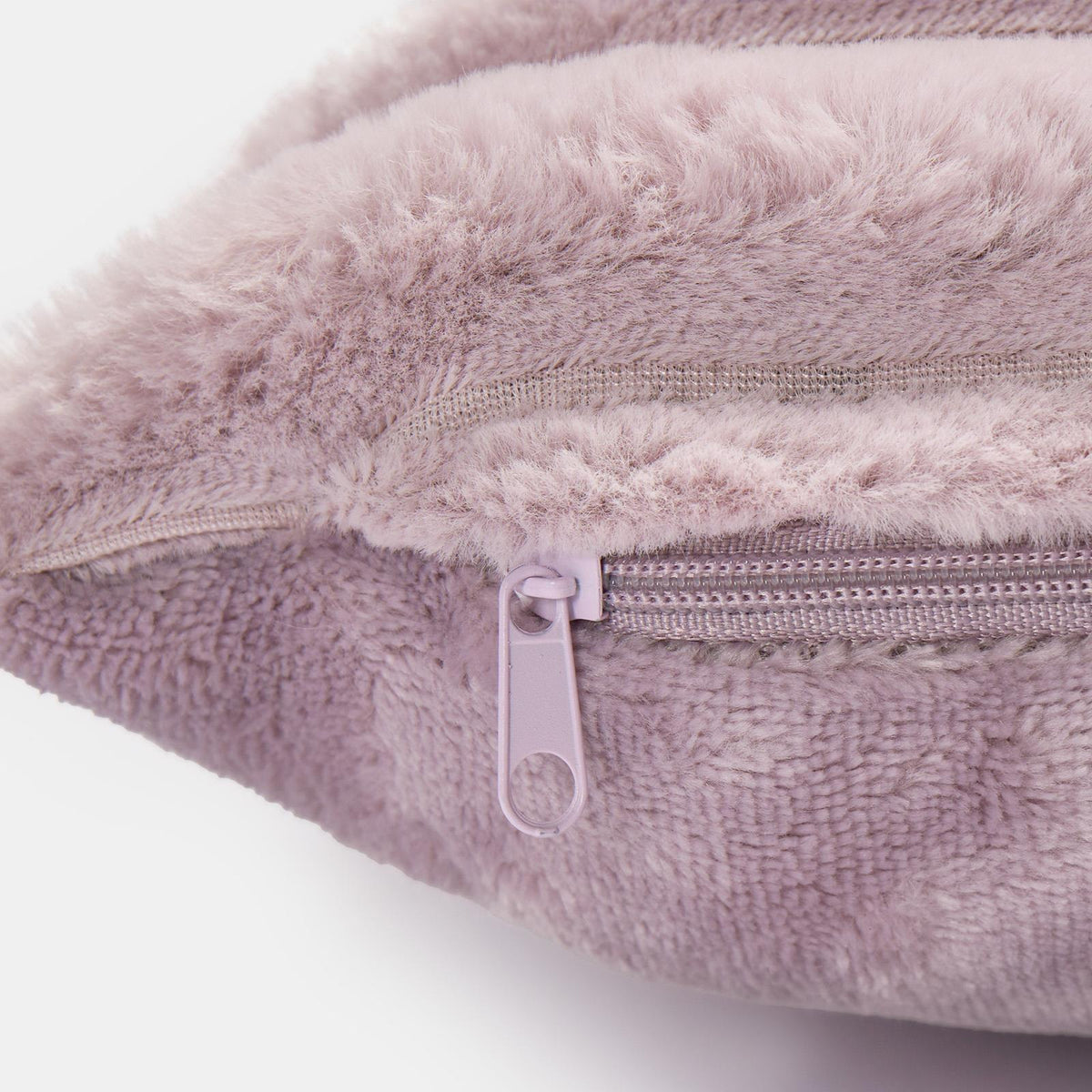 OHS Thick Rib Cushion Covers Faux Fur Soft Fleece Square Pillowcases Home Decor
