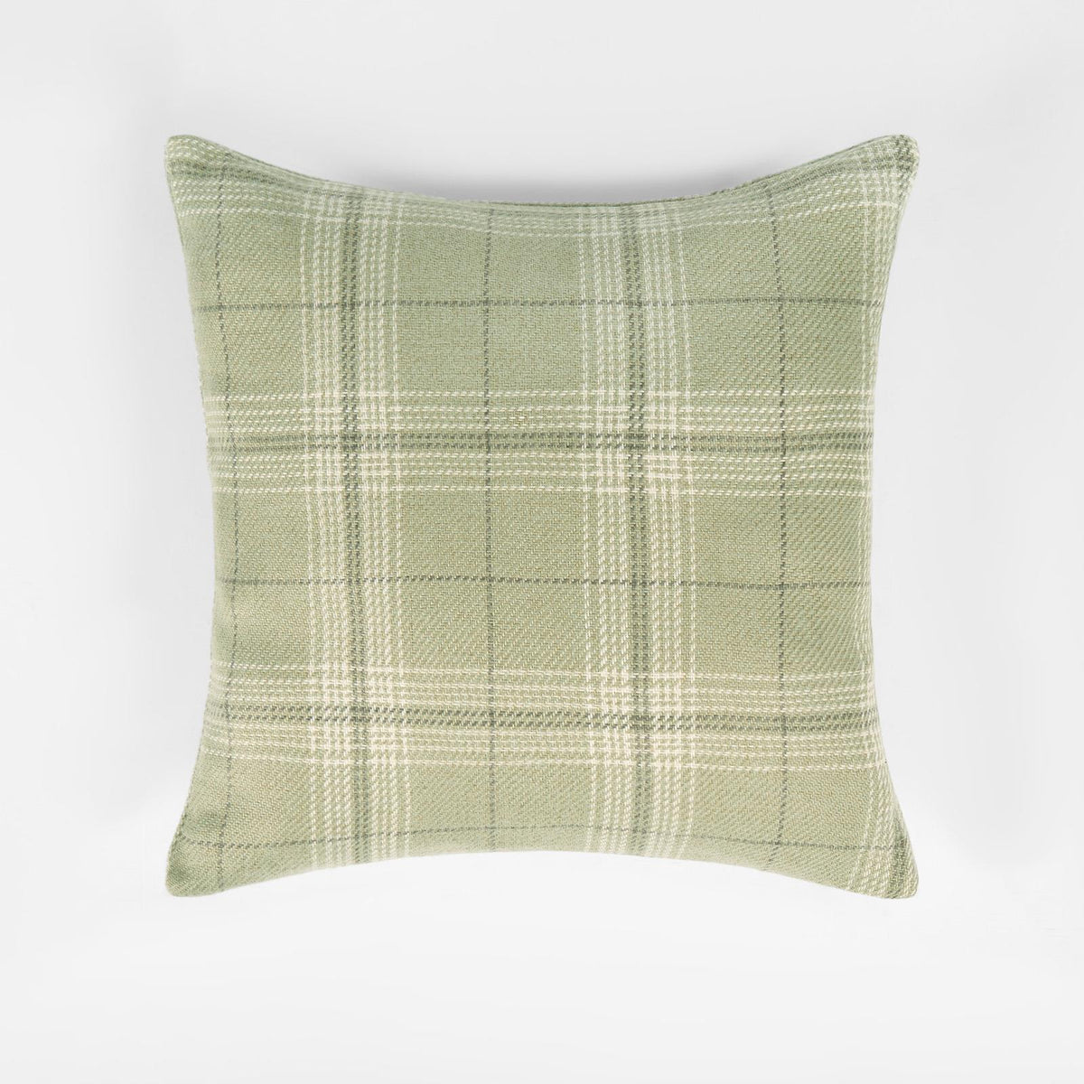 OHS Woven Check Cushion Covers 2 Pack Cases Luxury Home Decor