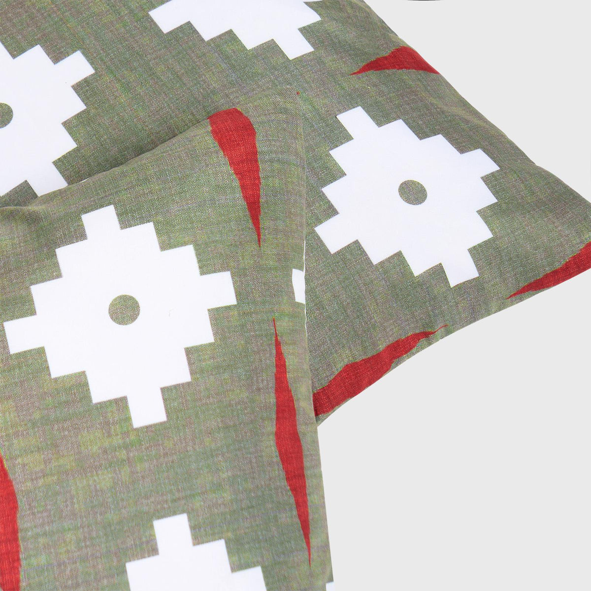 OHS Print Outdoor Cushion Covers Garden Water Resistant Filled Inserts Seat Set