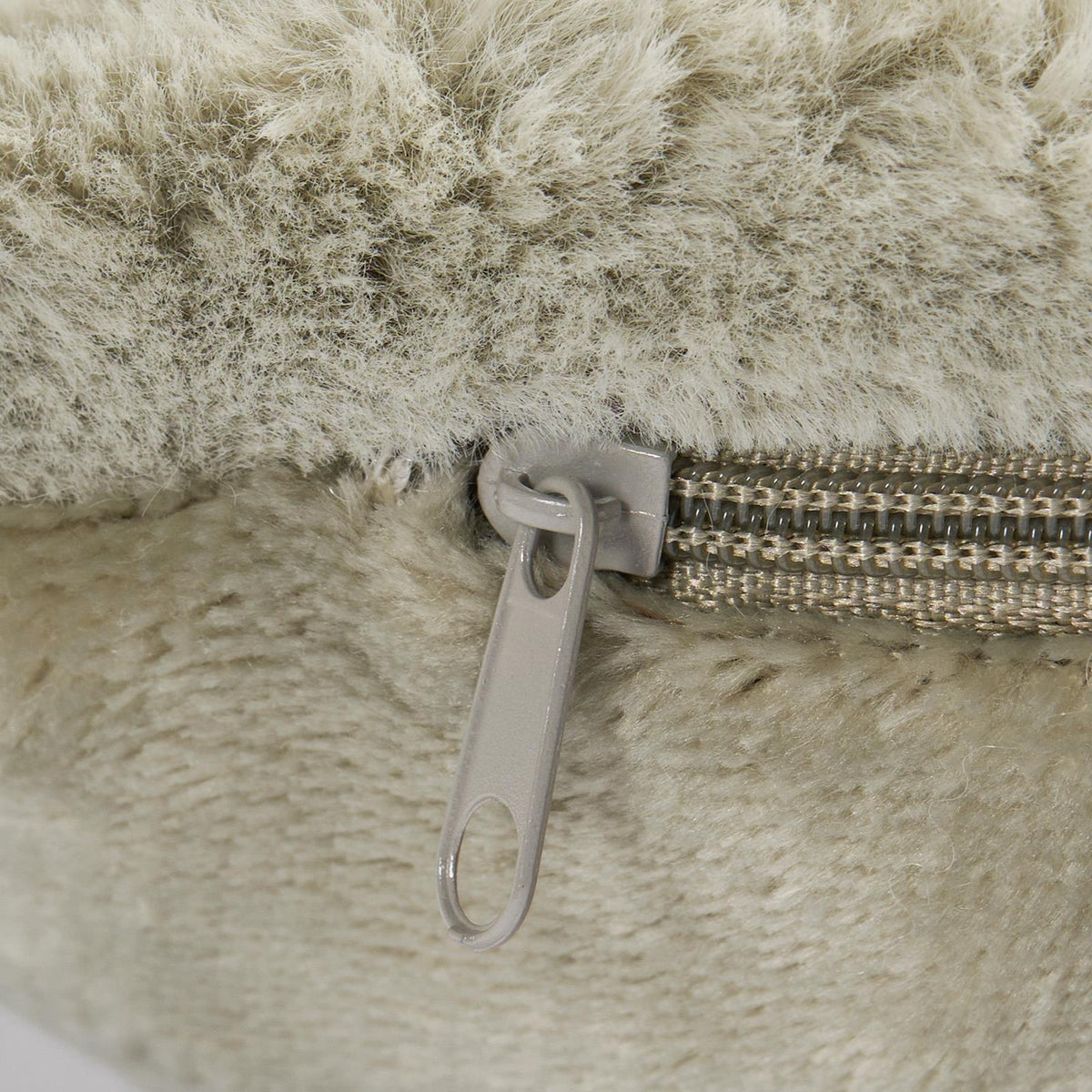 OHS Thick Rib Cushion Covers Faux Fur Soft Fleece Square Pillowcases Home Decor