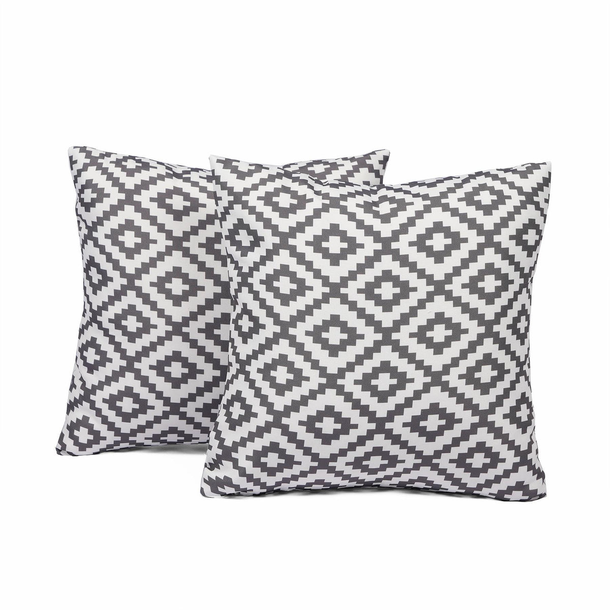 OHS Print Outdoor Cushion Covers Garden Water Resistant Filled Inserts Seat Set