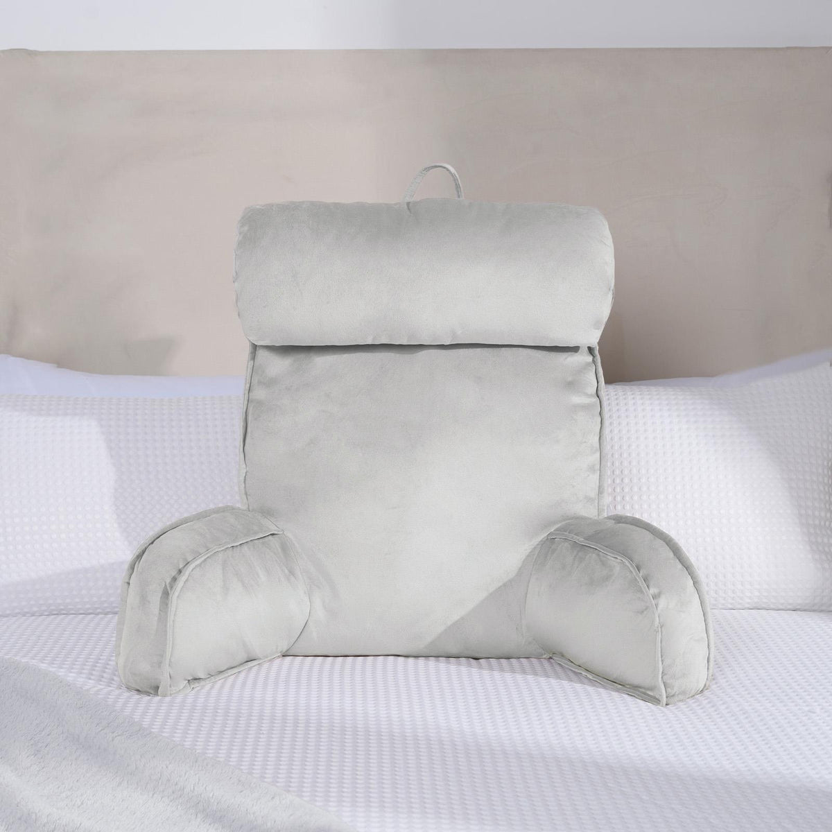 Cuddle Cushion Back Lumbar Support Head Rest Bed Reading Pillow Plump Soft Arms